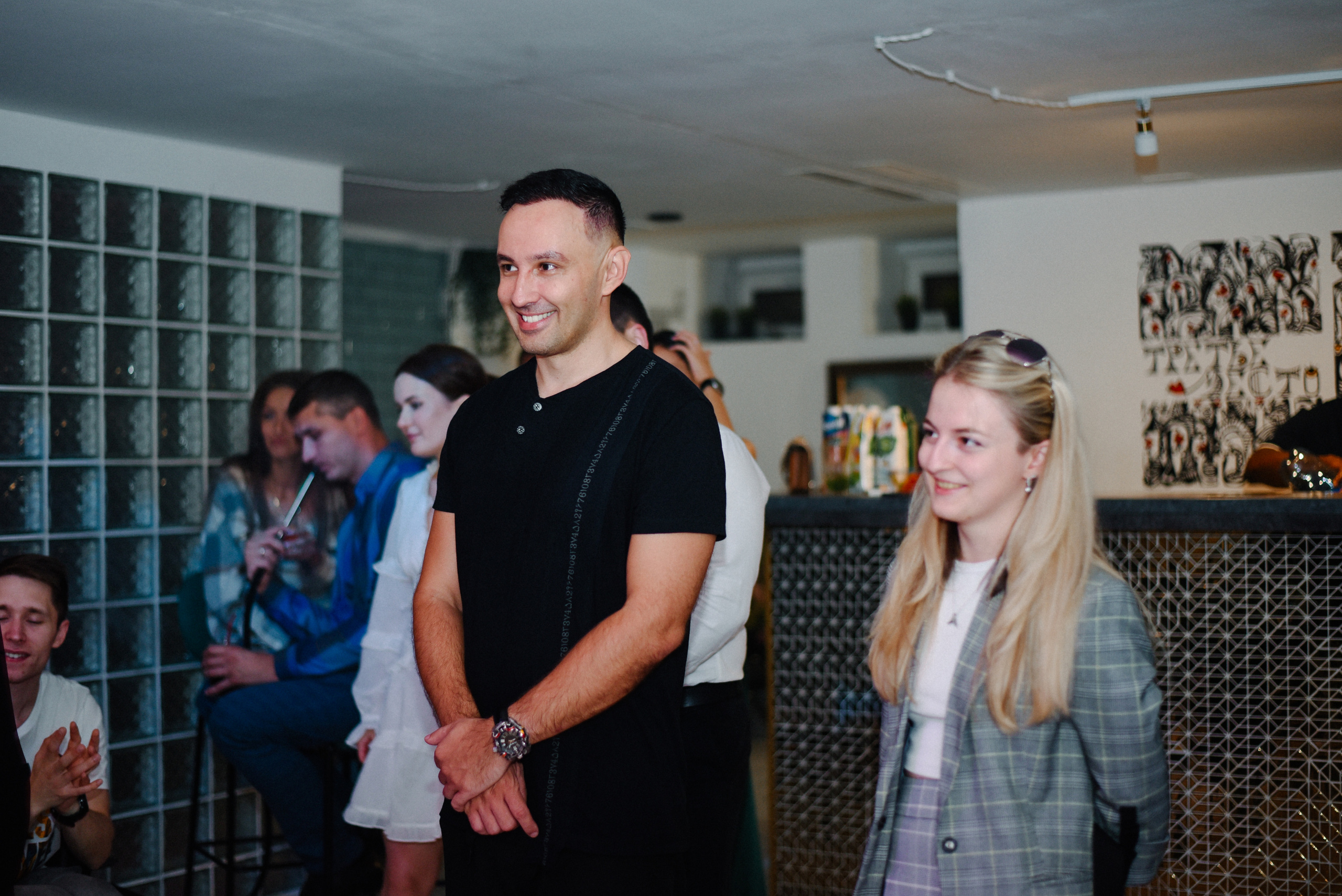 Владимир и Виктория Свадебная вечеринка BUILDING 53. Фотограф Лола Волна, город Москва