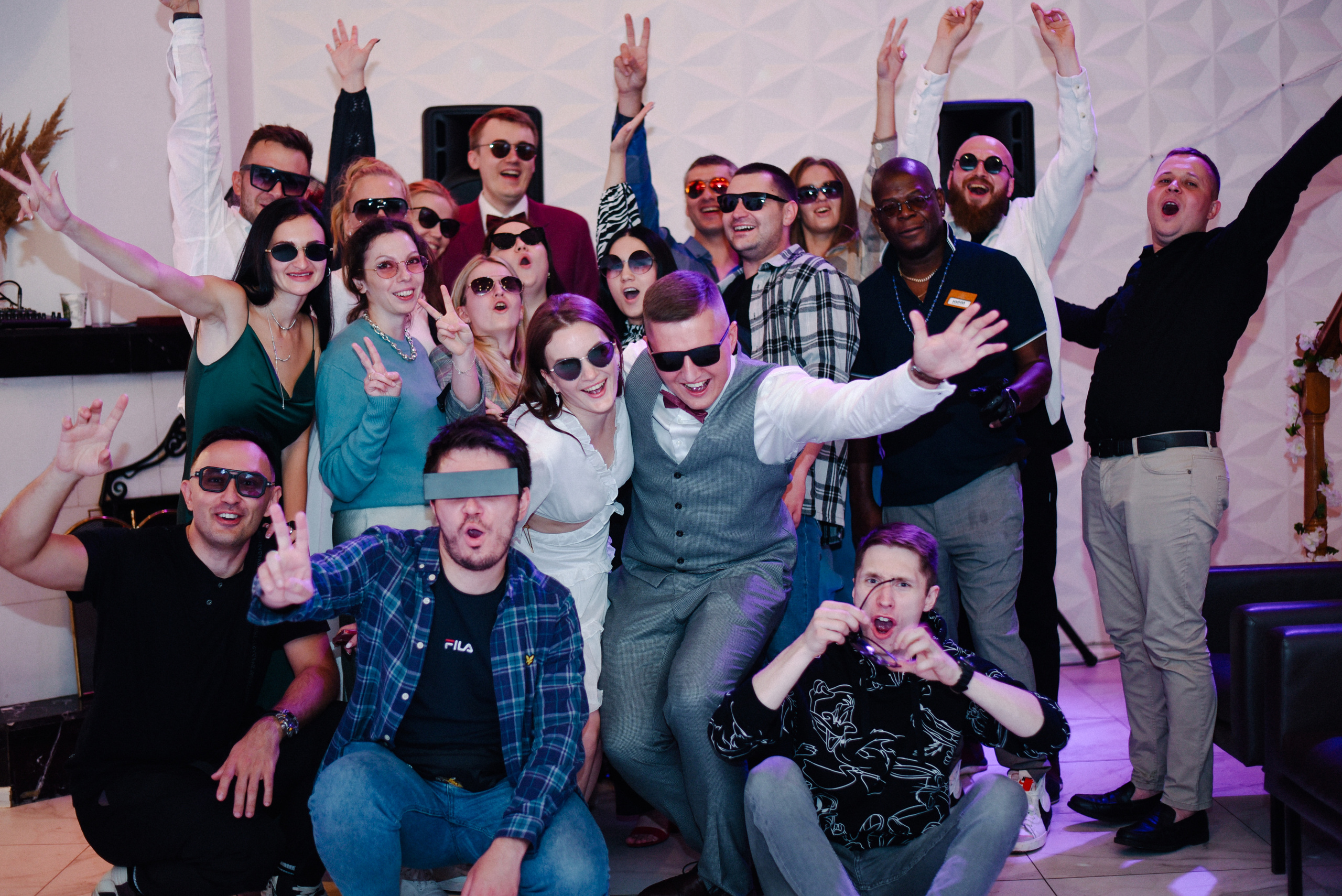 Владимир и Виктория Свадебная вечеринка BUILDING 53. Фотограф Лола Волна, город Москва