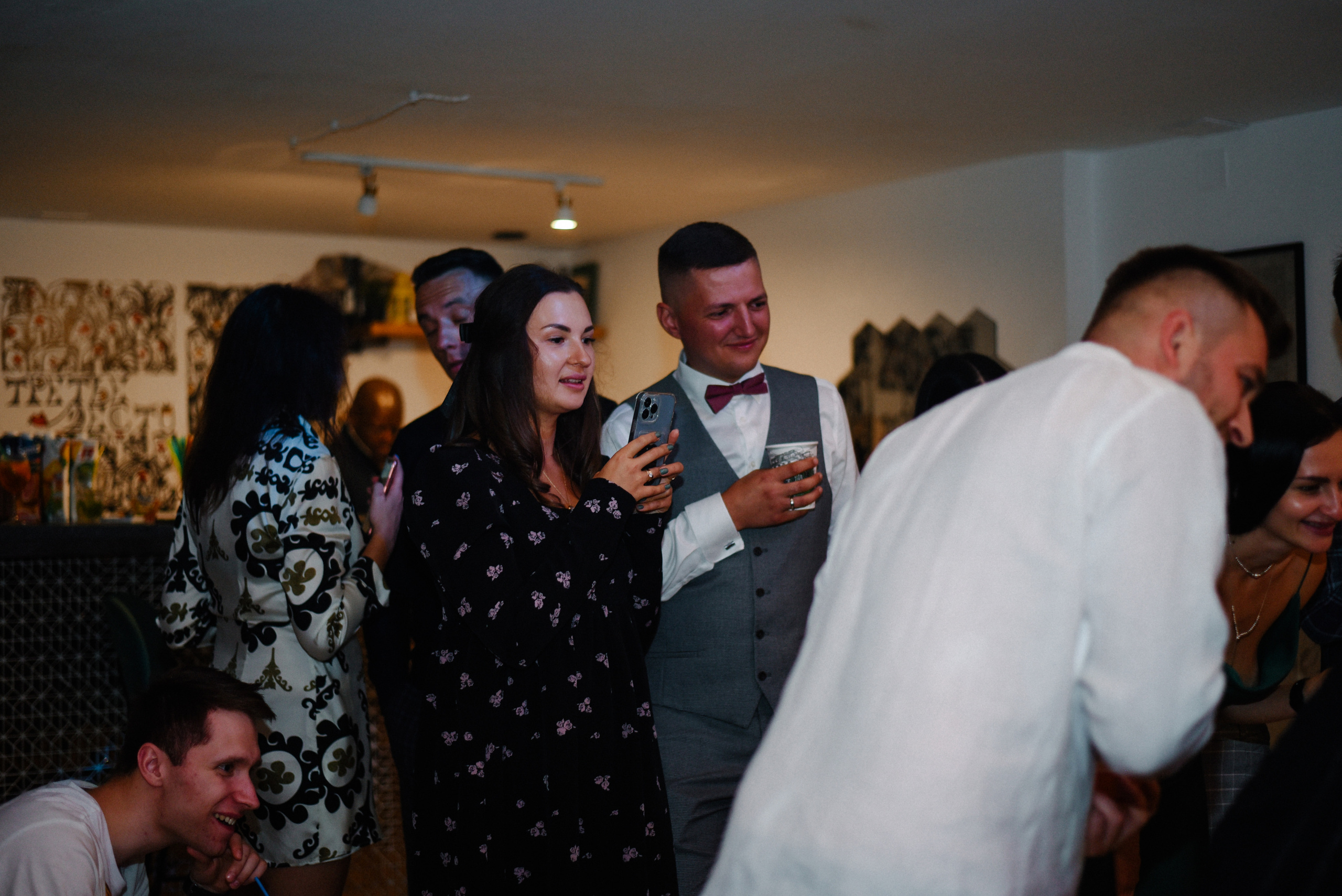 Владимир и Виктория Свадебная вечеринка BUILDING 53. Фотограф Лола Волна, город Москва