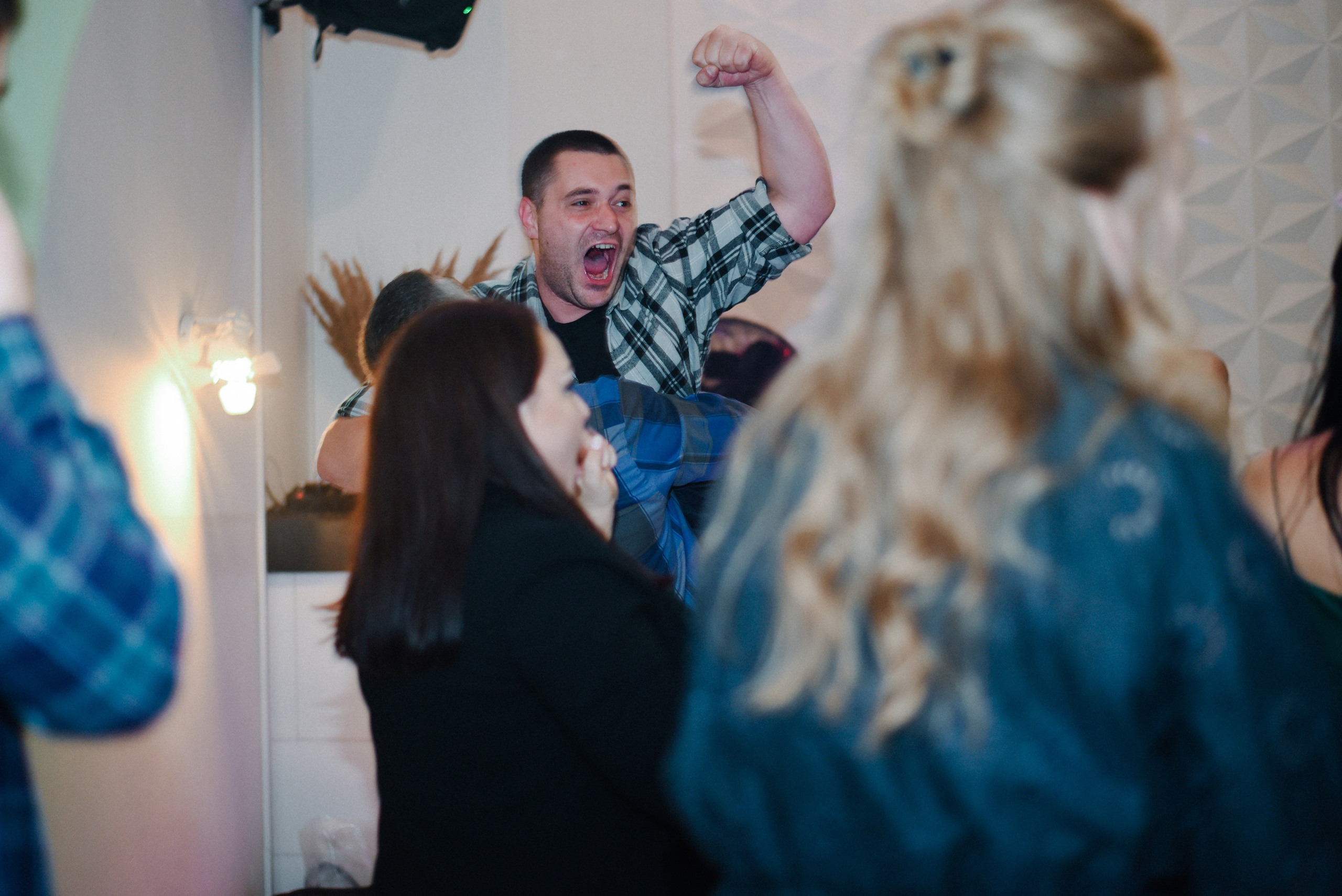 Владимир и Виктория Свадебная вечеринка BUILDING 53. Фотограф Лола Волна, город Москва