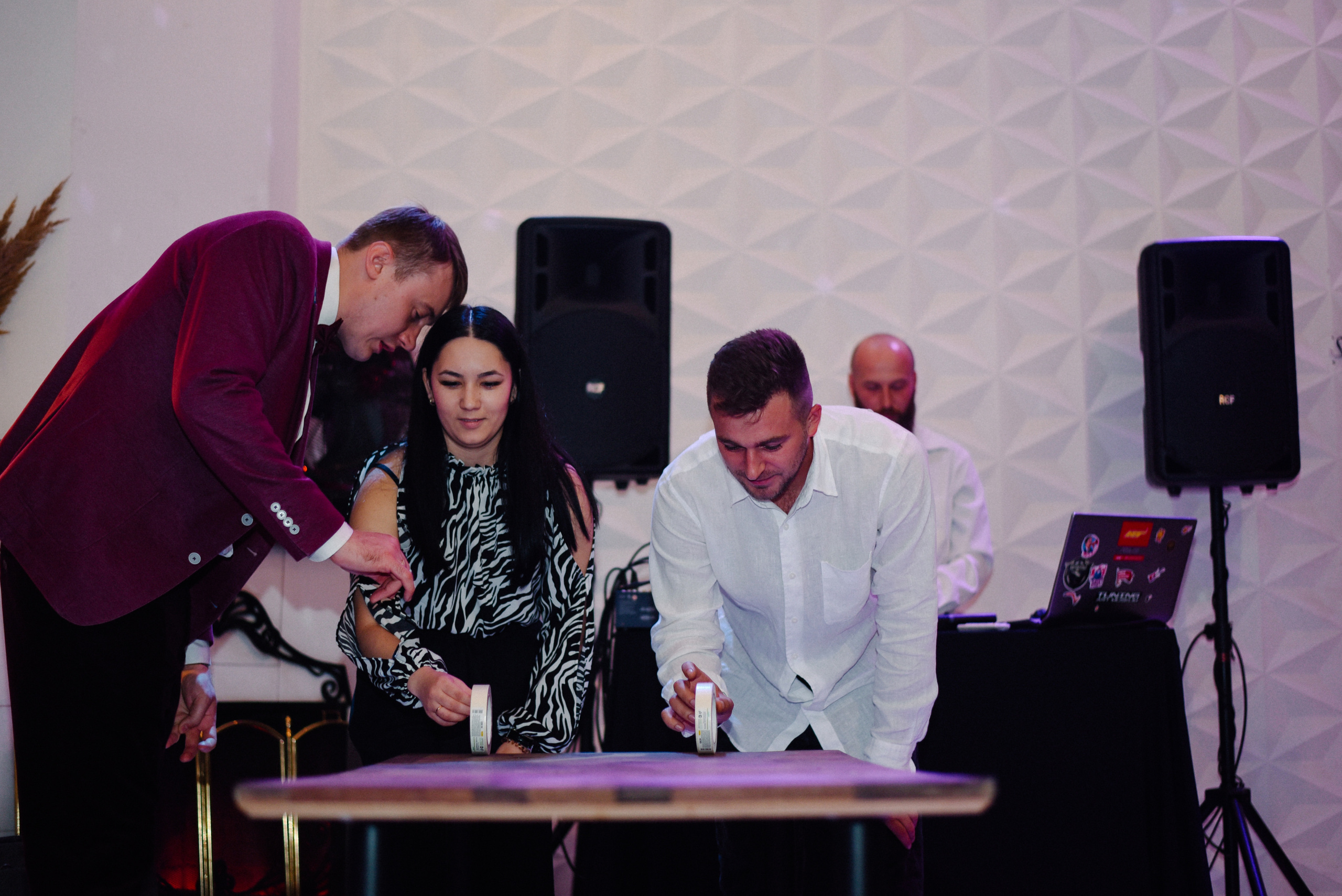 Владимир и Виктория Свадебная вечеринка BUILDING 53. Фотограф Лола Волна, город Москва