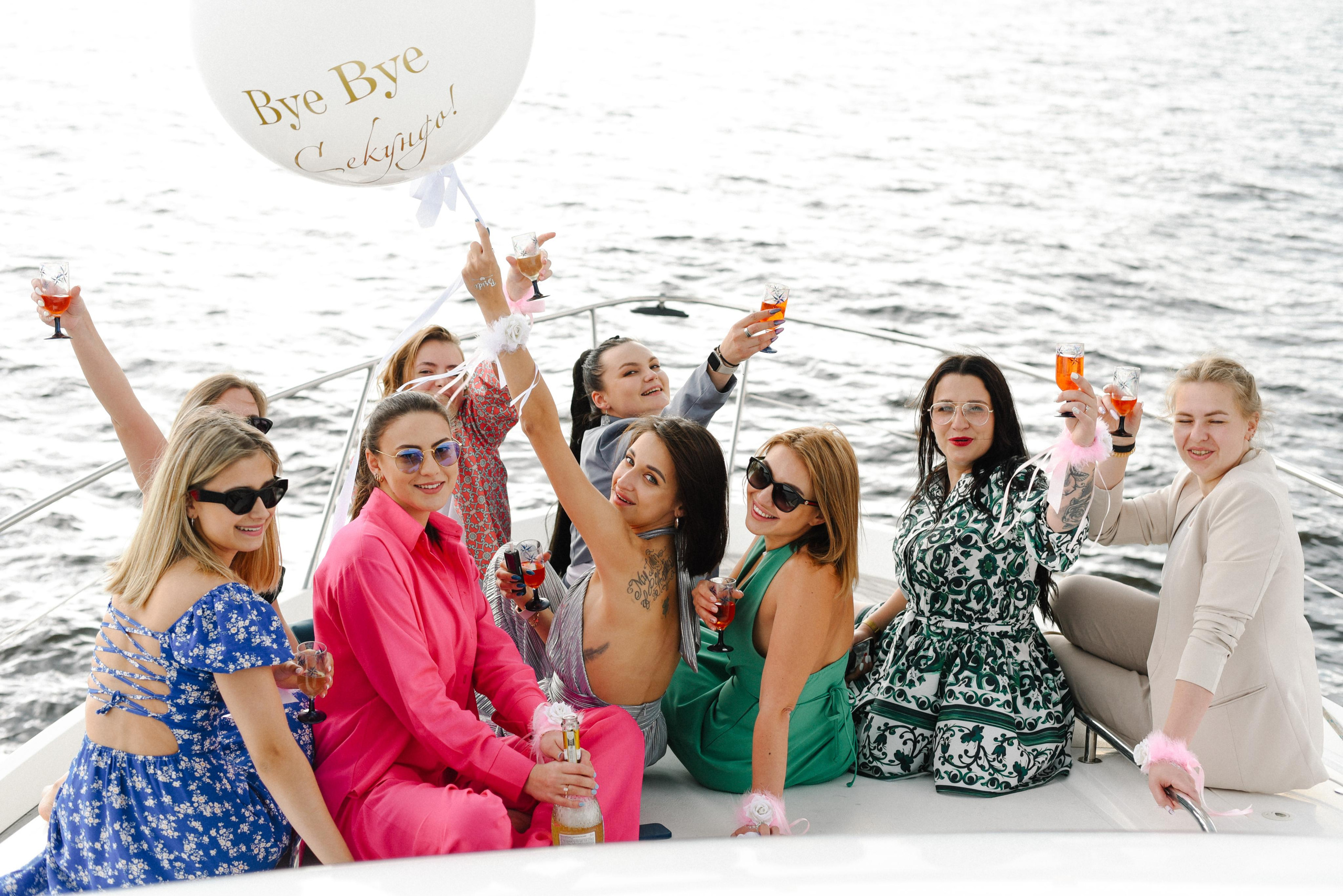 Девичник Ангелины Яхт-клуб Нептун. Фотограф Лола Волна, город Москва