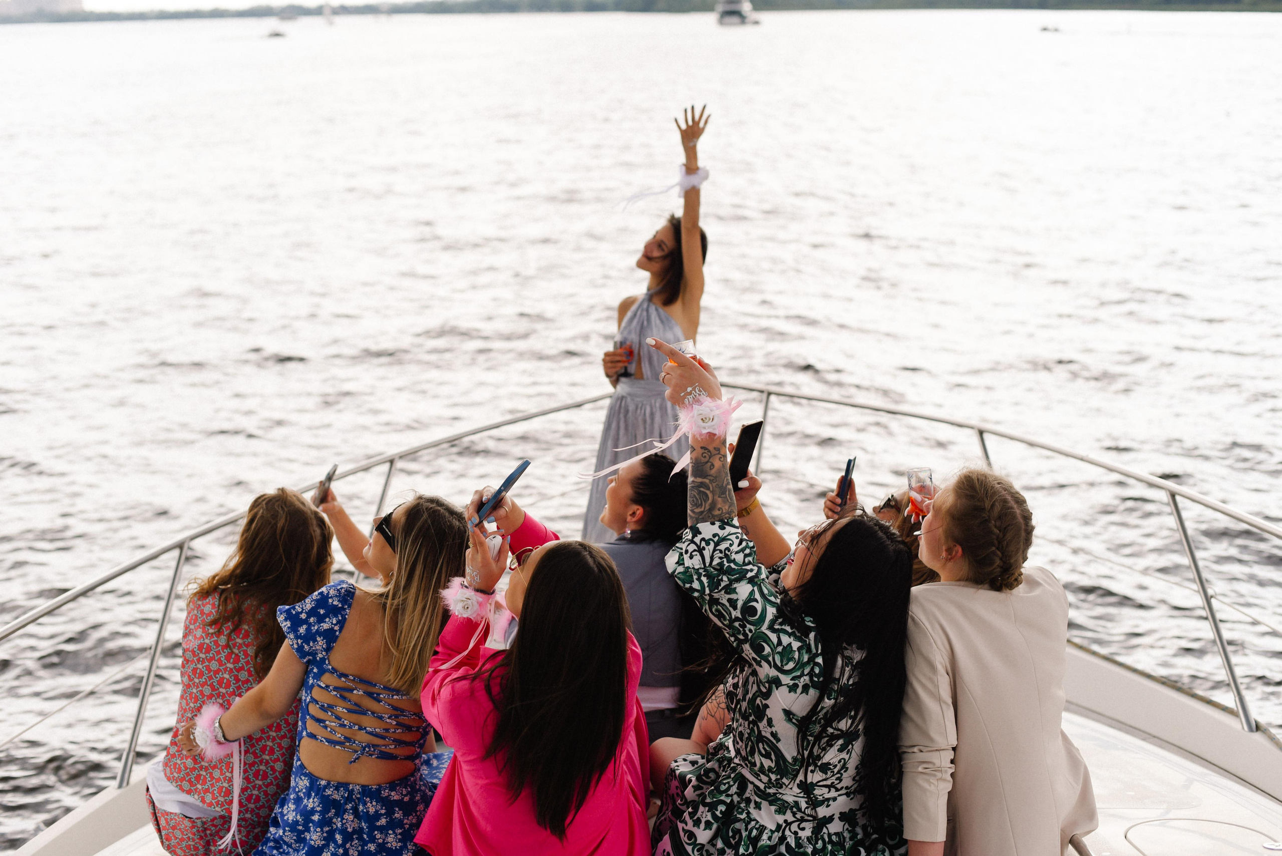 Девичник Ангелины Яхт-клуб Нептун. Фотограф Лола Волна, город Москва