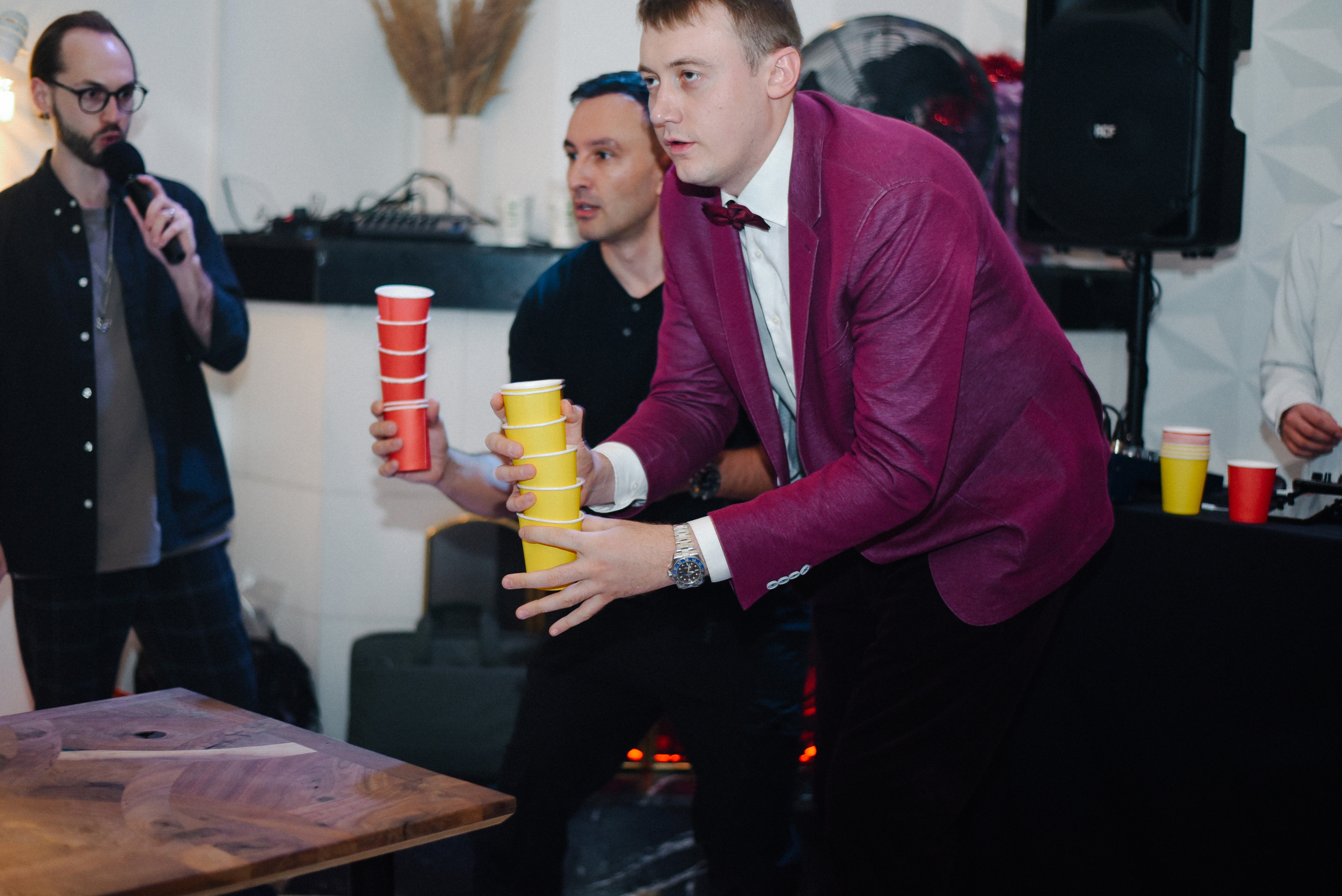 Владимир и Виктория Свадебная вечеринка BUILDING 53. Фотограф Лола Волна, город Москва