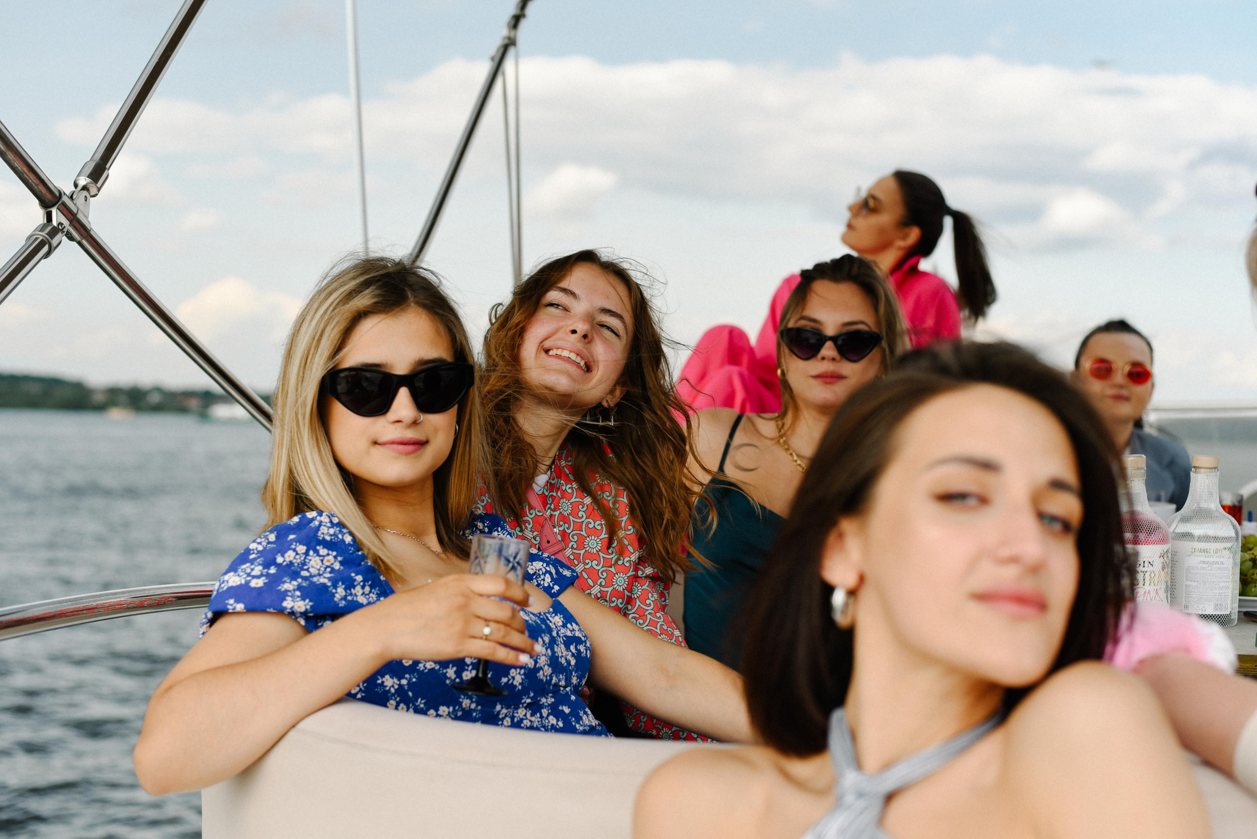 Девичник Ангелины Яхт-клуб Нептун. Фотограф Лола Волна, город Москва