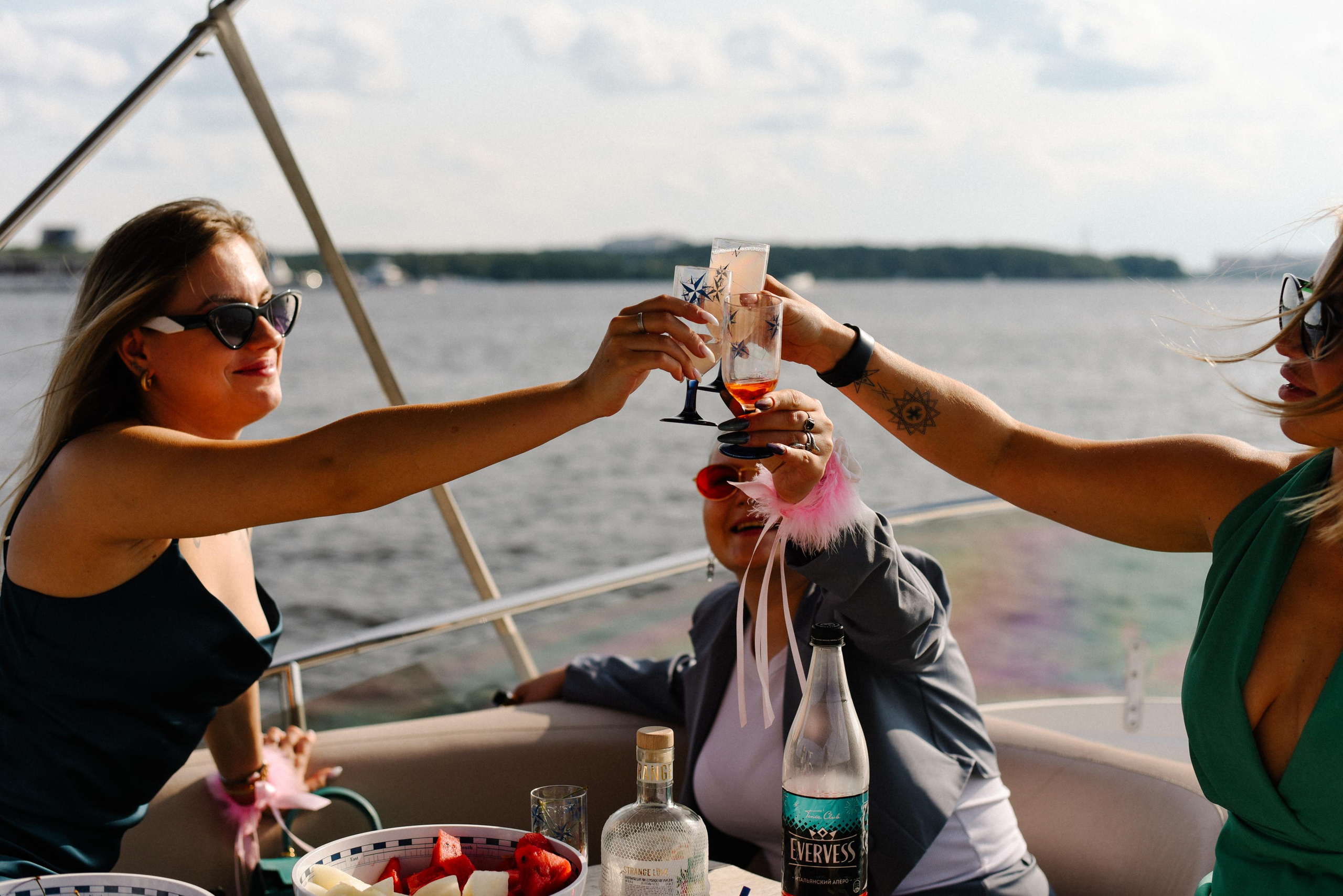 Девичник Ангелины Яхт-клуб Нептун. Фотограф Лола Волна, город Москва