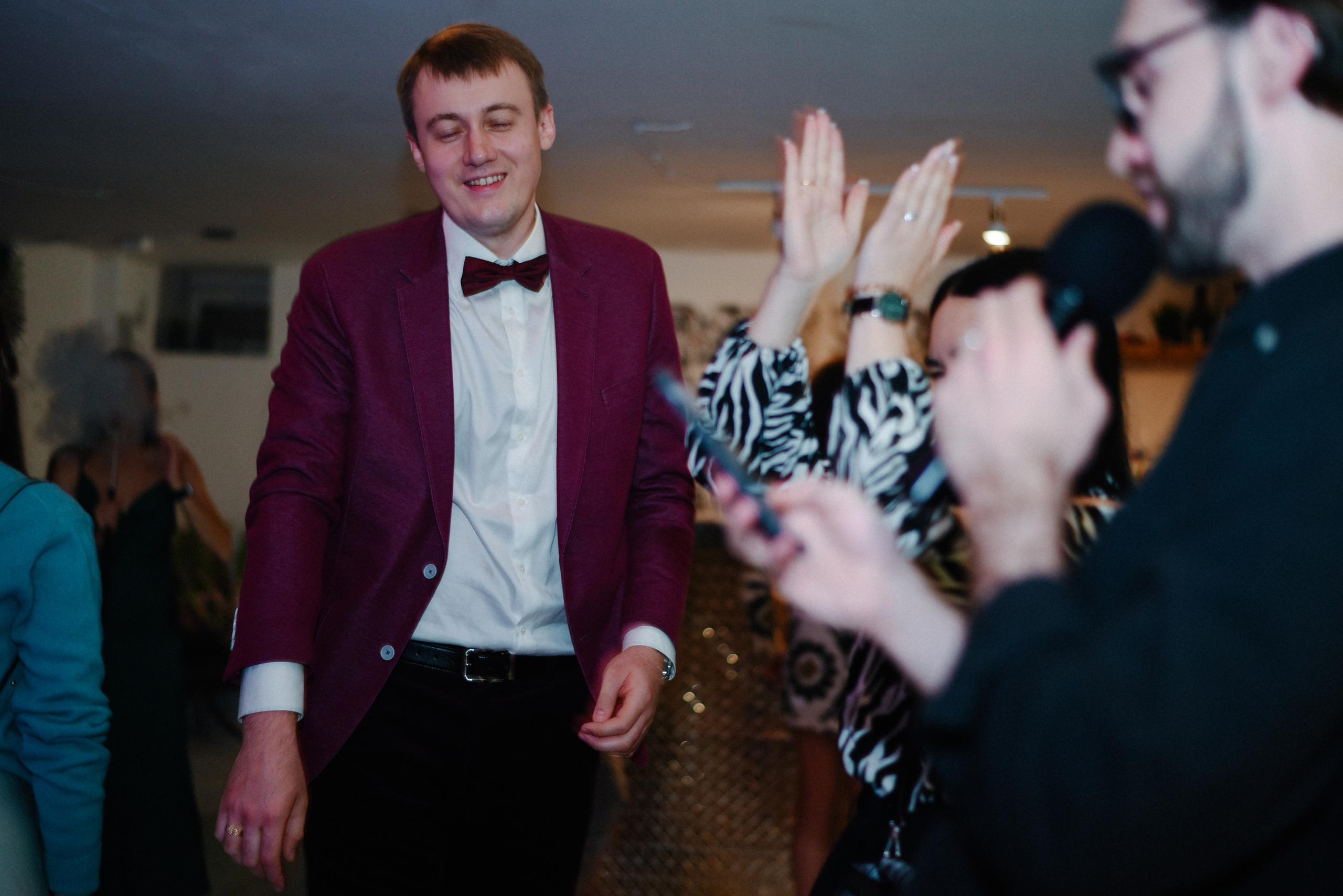 Владимир и Виктория Свадебная вечеринка BUILDING 53. Фотограф Лола Волна, город Москва