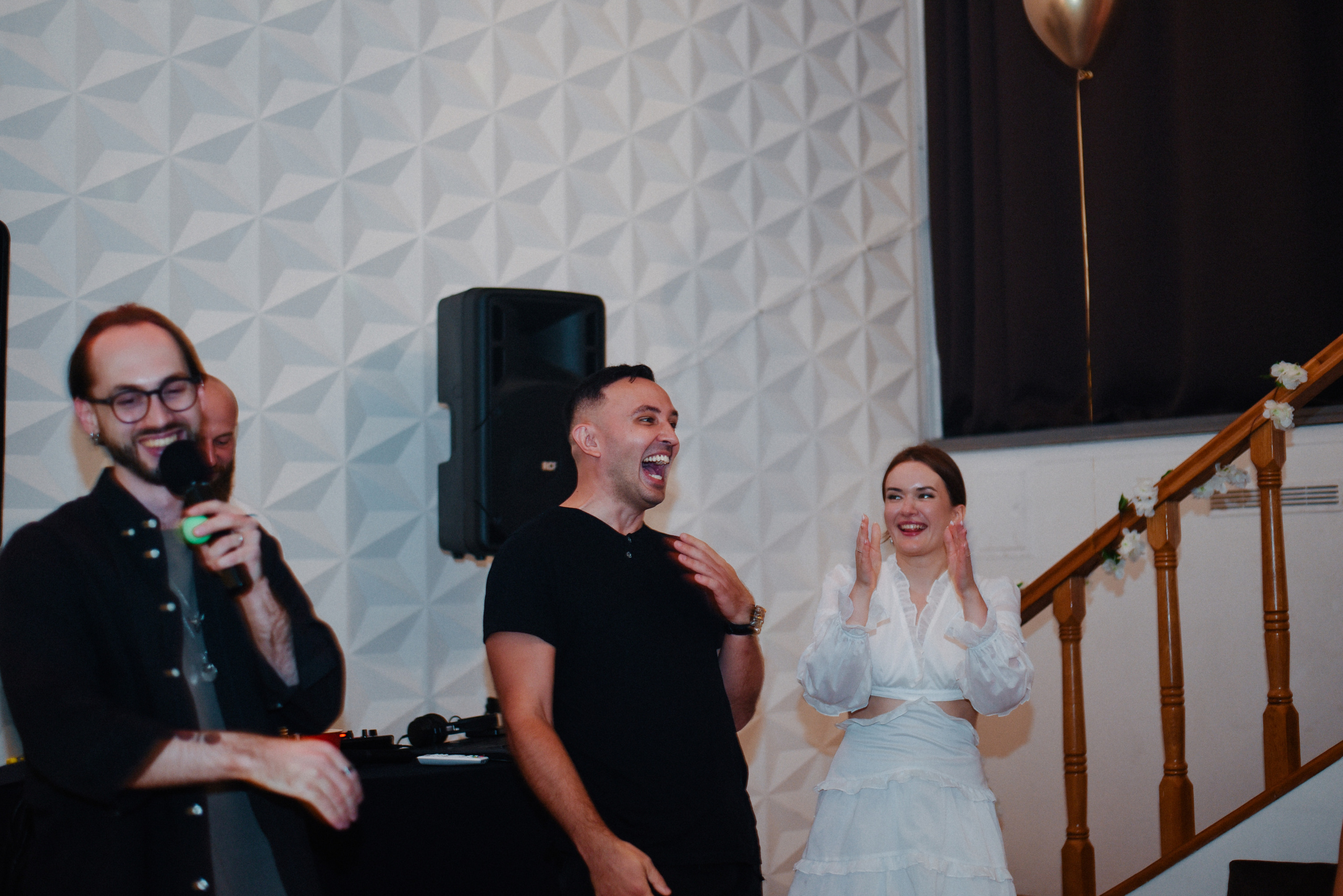 Владимир и Виктория Свадебная вечеринка BUILDING 53. Фотограф Лола Волна, город Москва