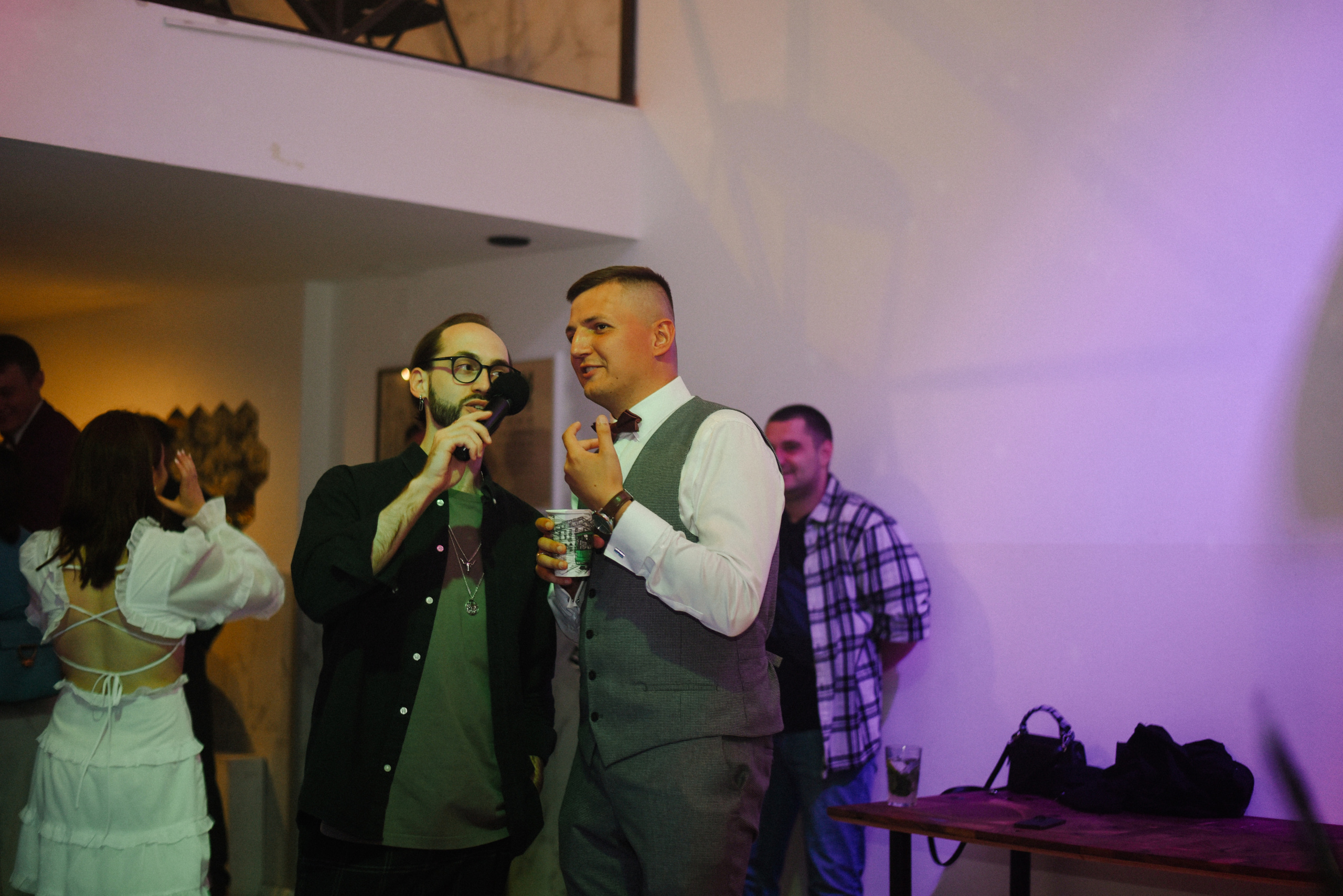 Владимир и Виктория Свадебная вечеринка BUILDING 53. Фотограф Лола Волна, город Москва