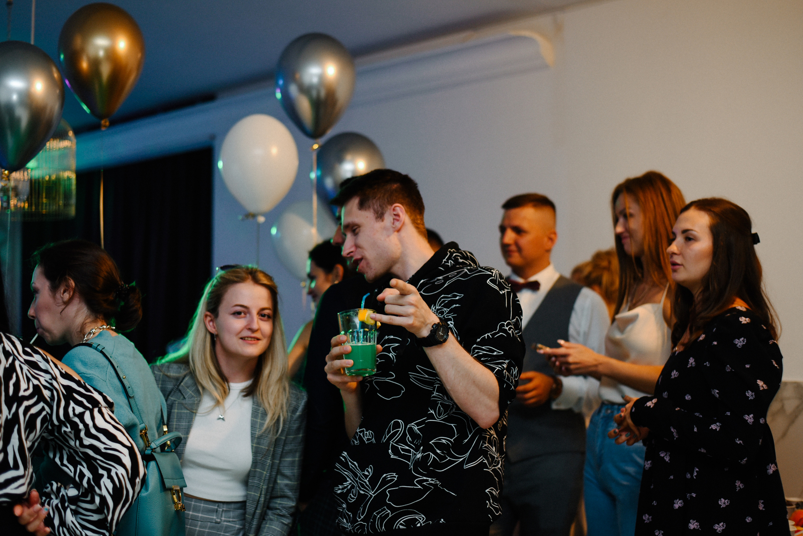 Владимир и Виктория Свадебная вечеринка BUILDING 53. Фотограф Лола Волна, город Москва