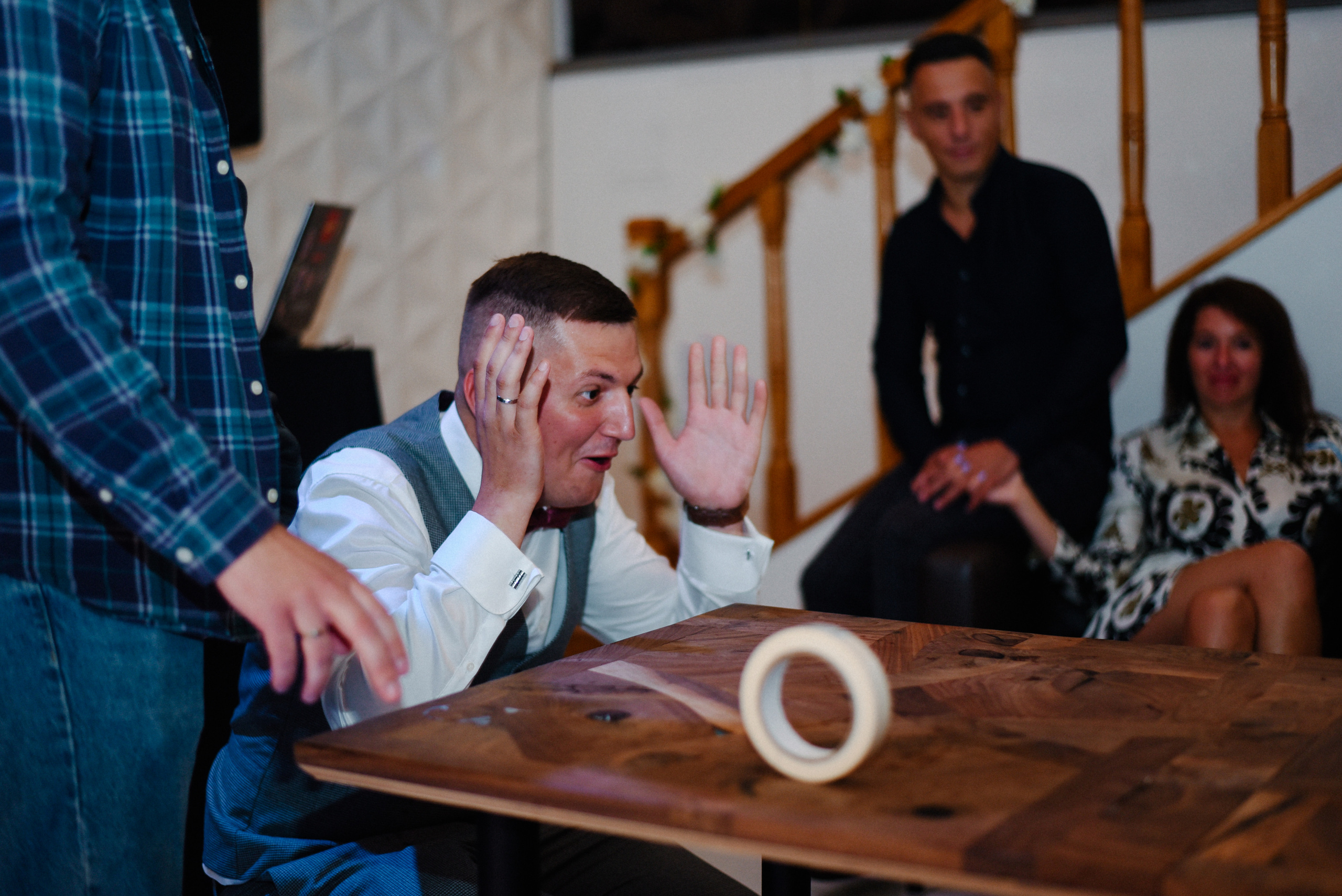 Владимир и Виктория Свадебная вечеринка BUILDING 53. Фотограф Лола Волна, город Москва