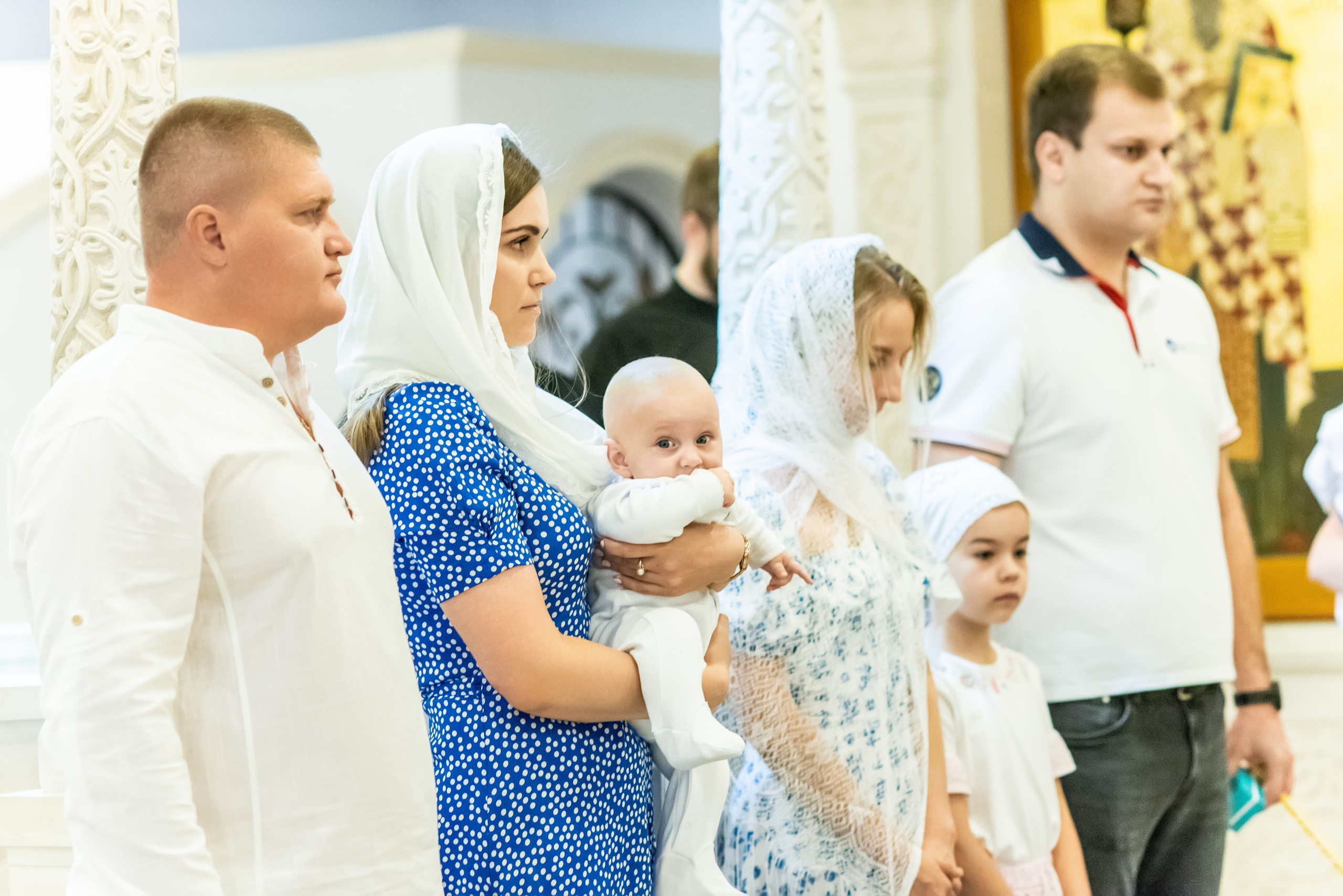Крещении Ксении. Фотограф Юлия Попова