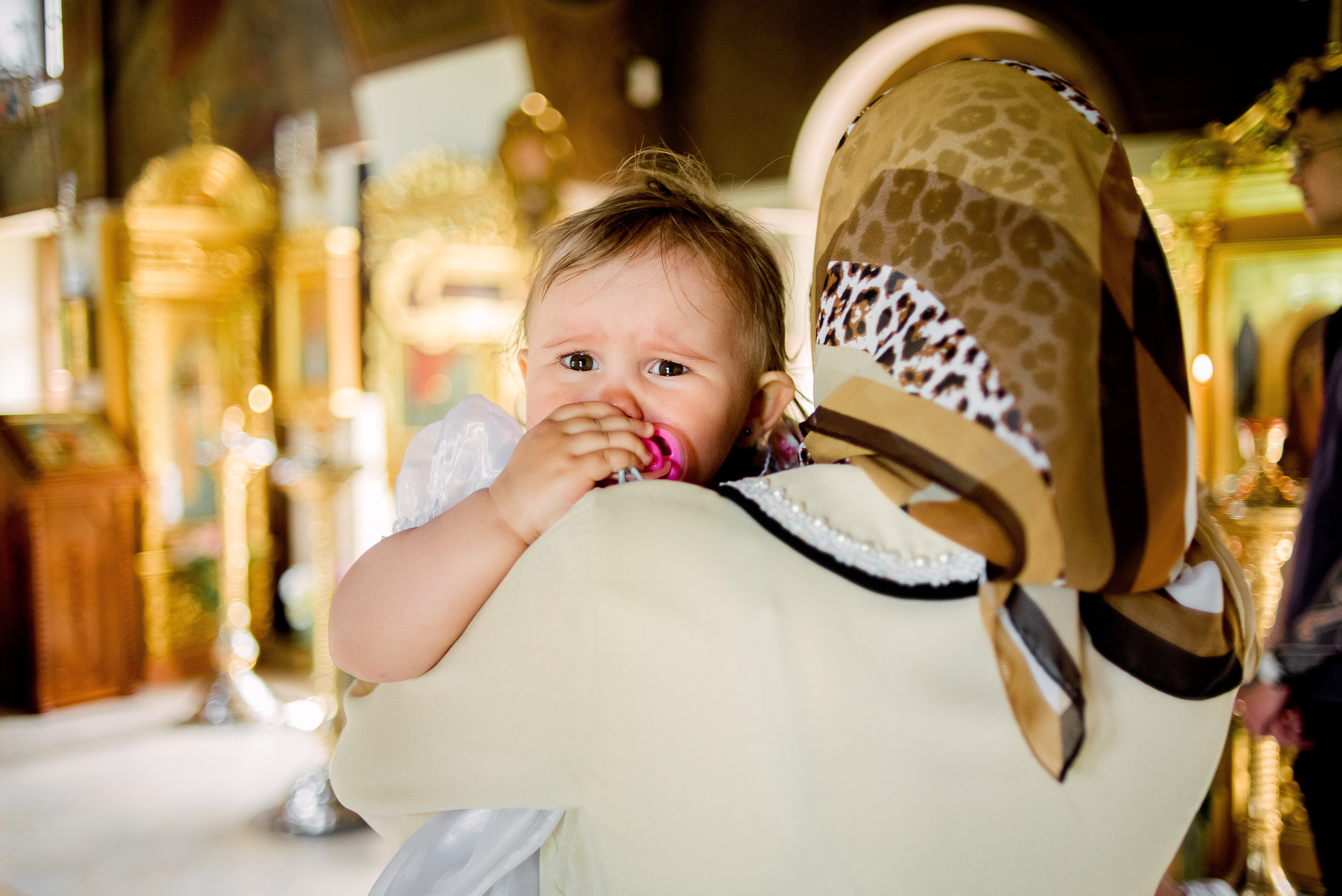 Крещение Ники. Фотограф Юлия Попова