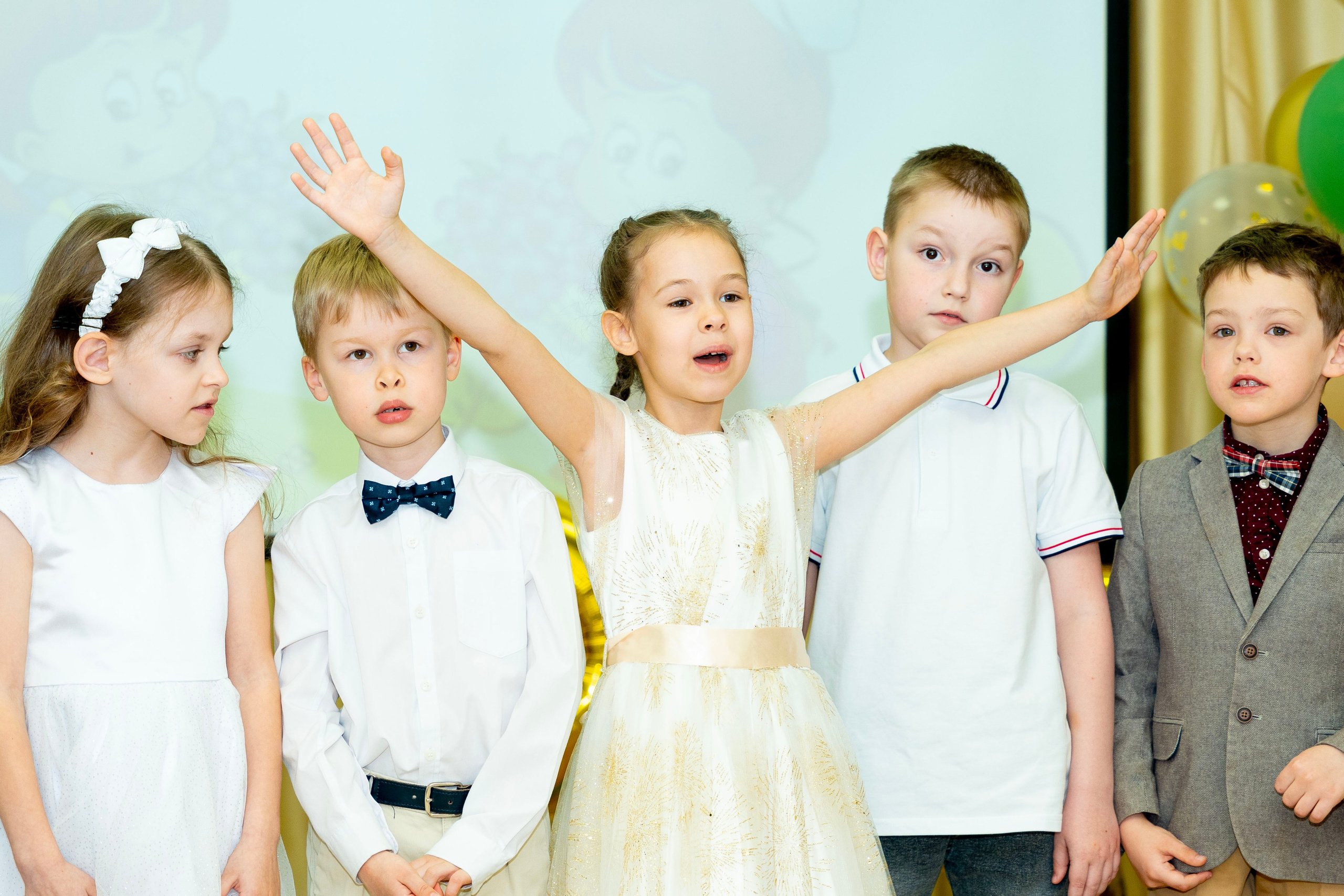 Выпускные в саду. Фотограф Юлия Попова