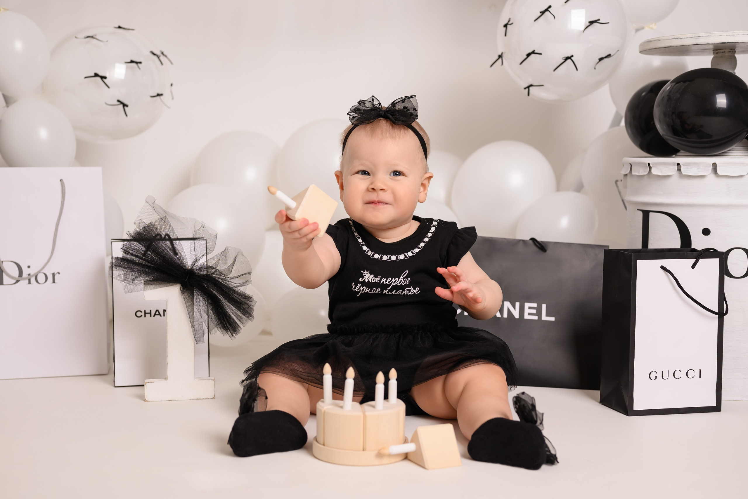 Марьяна 1 годик. Фотограф новорожденных в Норильске Виктория Шагалиева