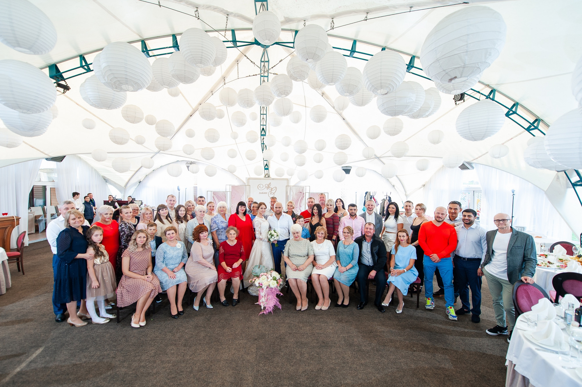 Банкет в шатре Шато. Свадебный и семейный фотограф в Омске Мормулев Михаил