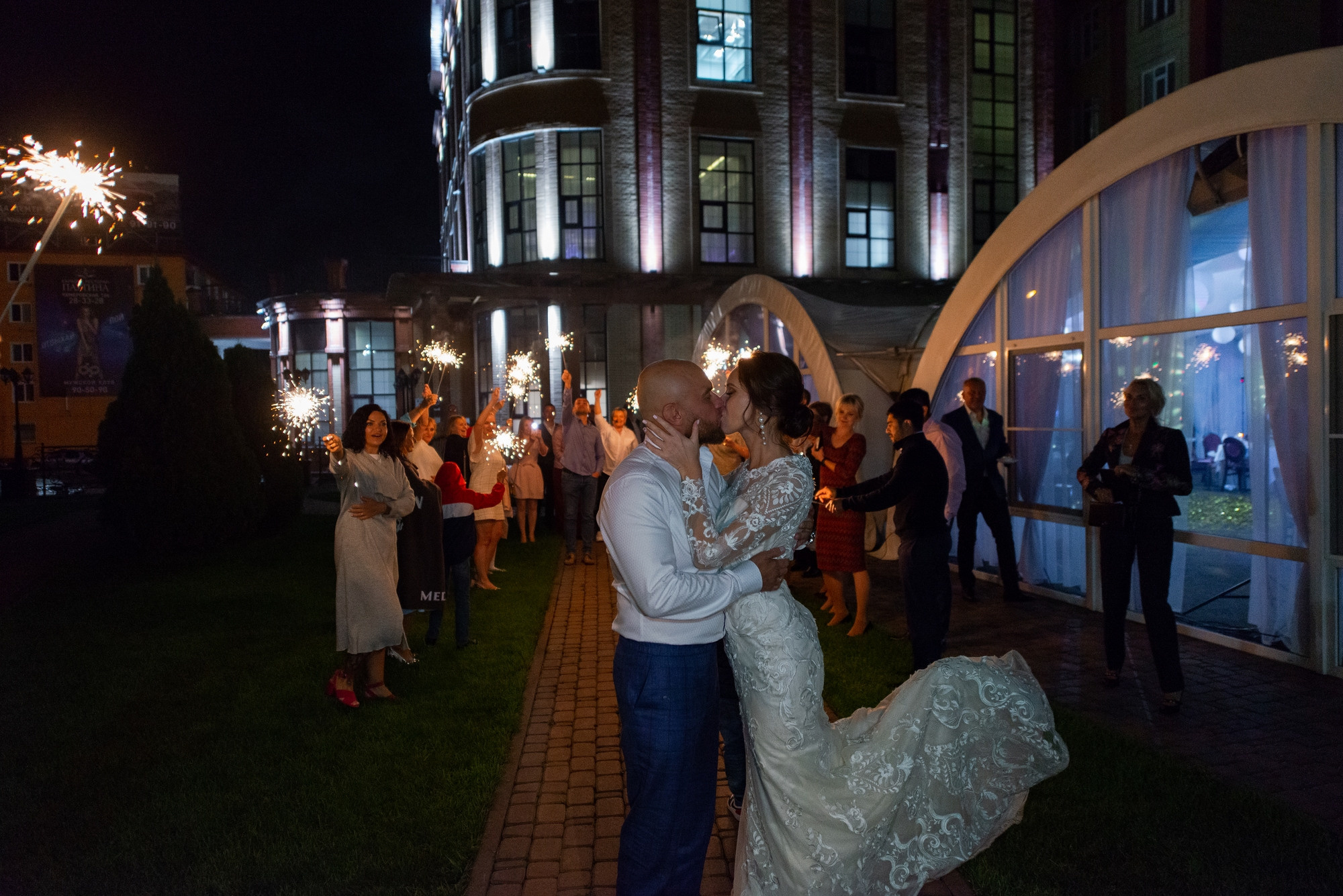 Банкет в шатре Шато. Свадебный и семейный фотограф в Омске Мормулев Михаил