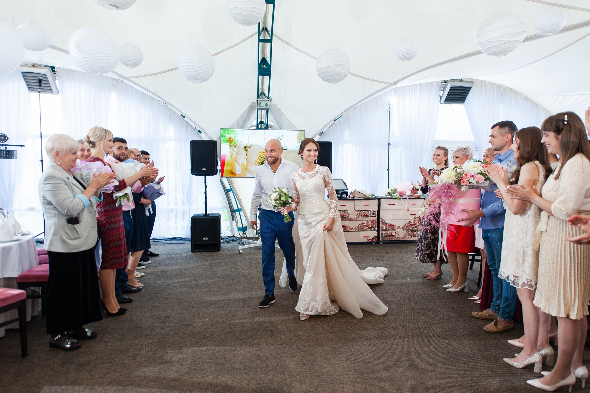 Банкет в шатре Шато. Свадебный и семейный фотограф в Омске Мормулев Михаил
