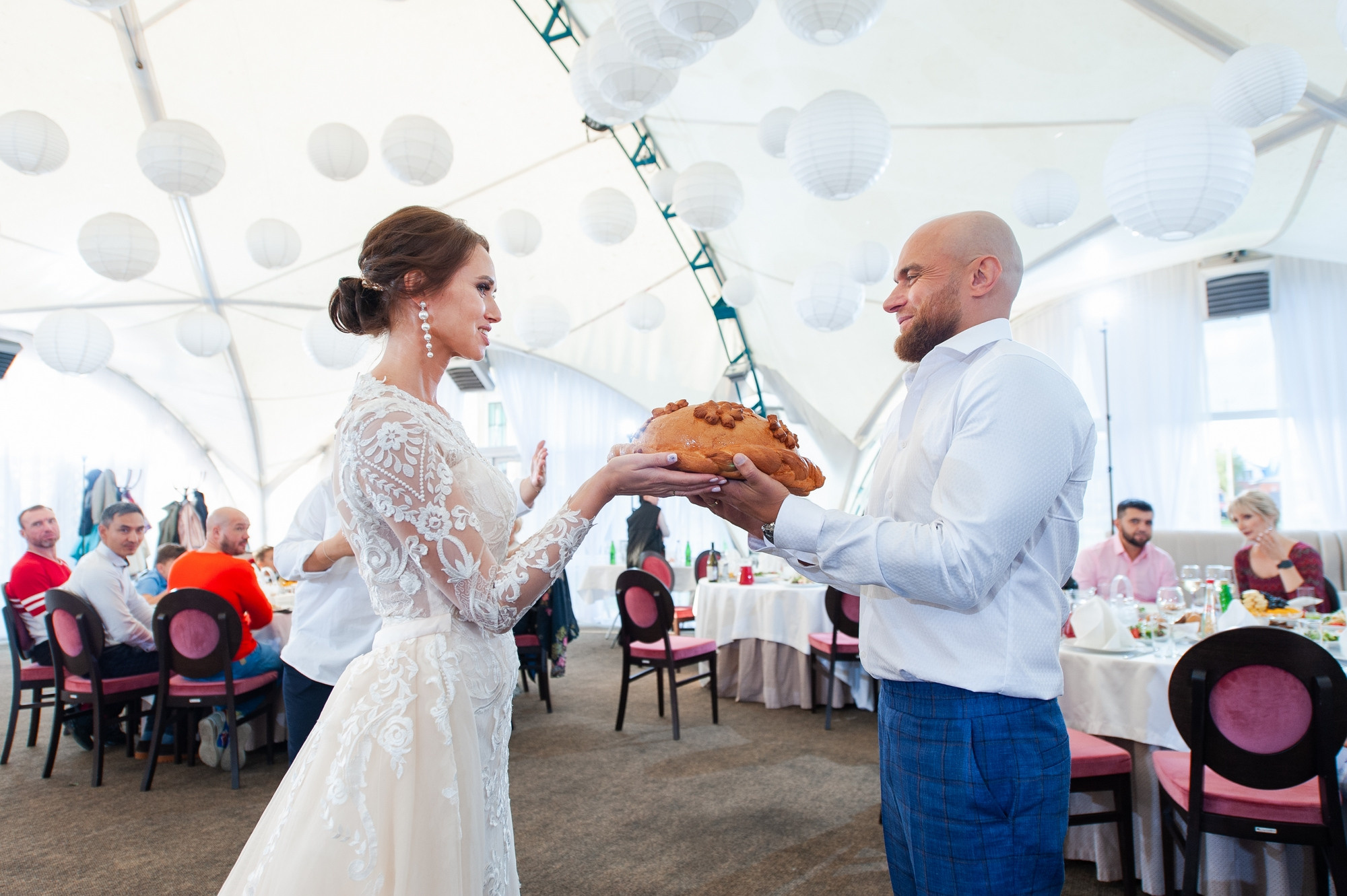 Банкет в шатре Шато. Свадебный и семейный фотограф в Омске Мормулев Михаил
