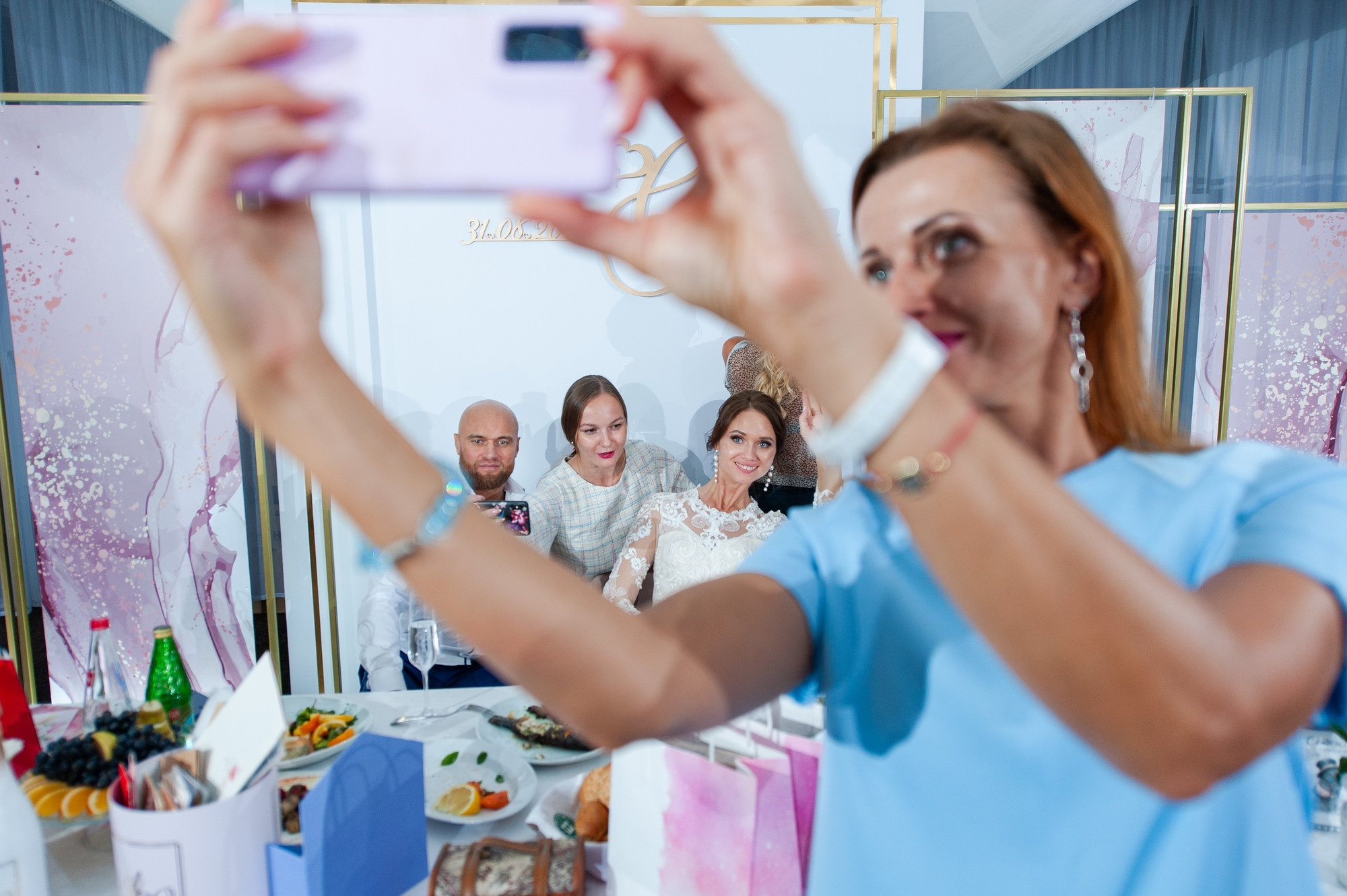 Банкет в шатре Шато. Свадебный и семейный фотограф в Омске Мормулев Михаил