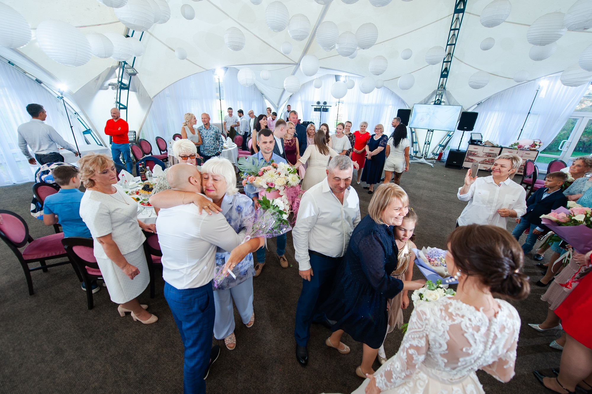 Банкет в шатре Шато. Свадебный и семейный фотограф в Омске Мормулев Михаил