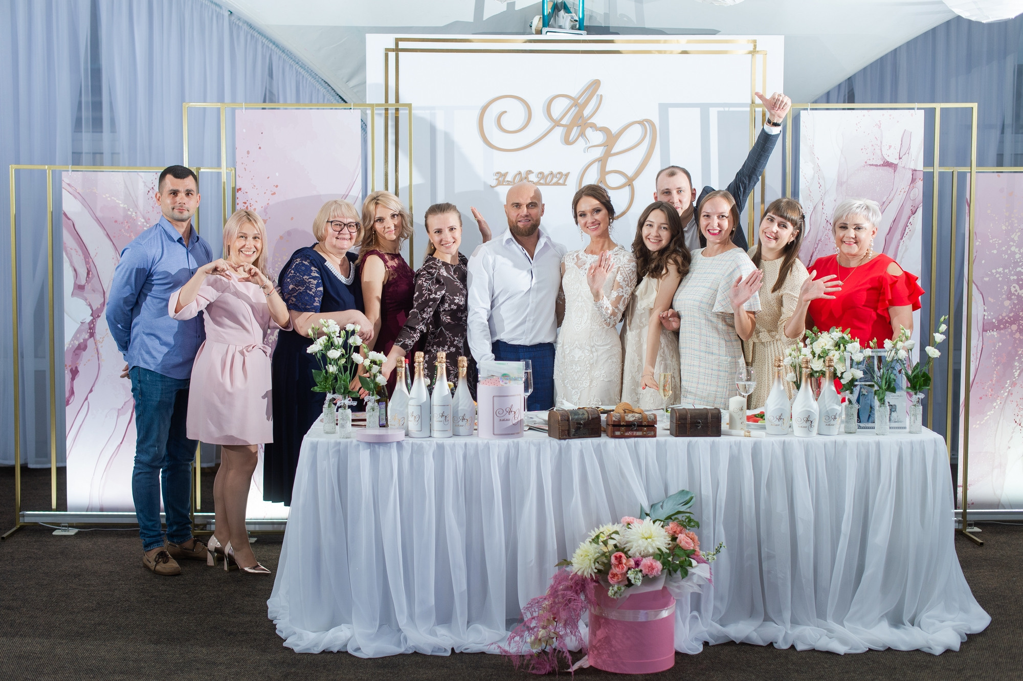 Банкет в шатре Шато. Свадебный и семейный фотограф в Омске Мормулев Михаил