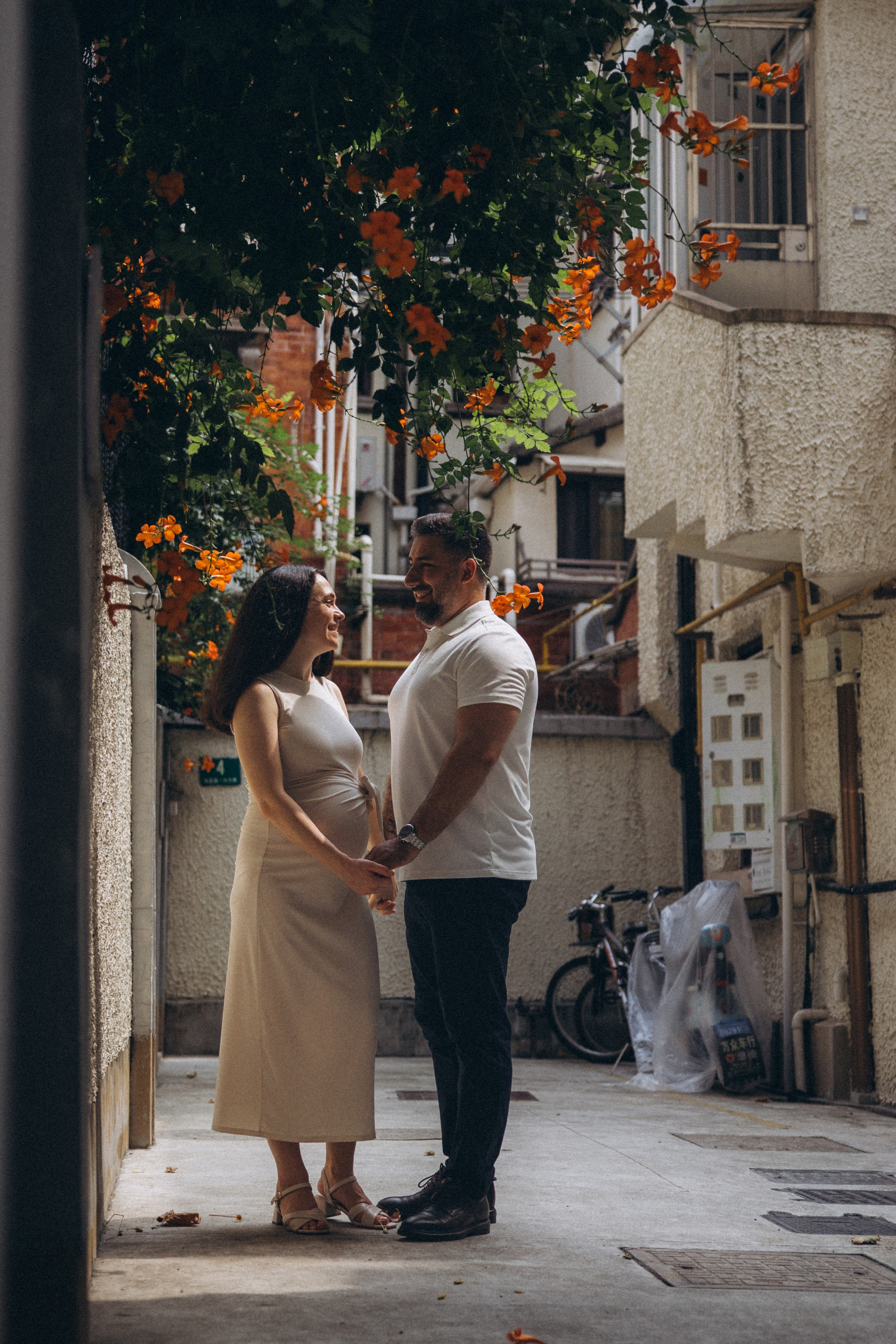 Pregnancy. Семейный фотограф в городе Шанхай, Китай Акулова Наталья