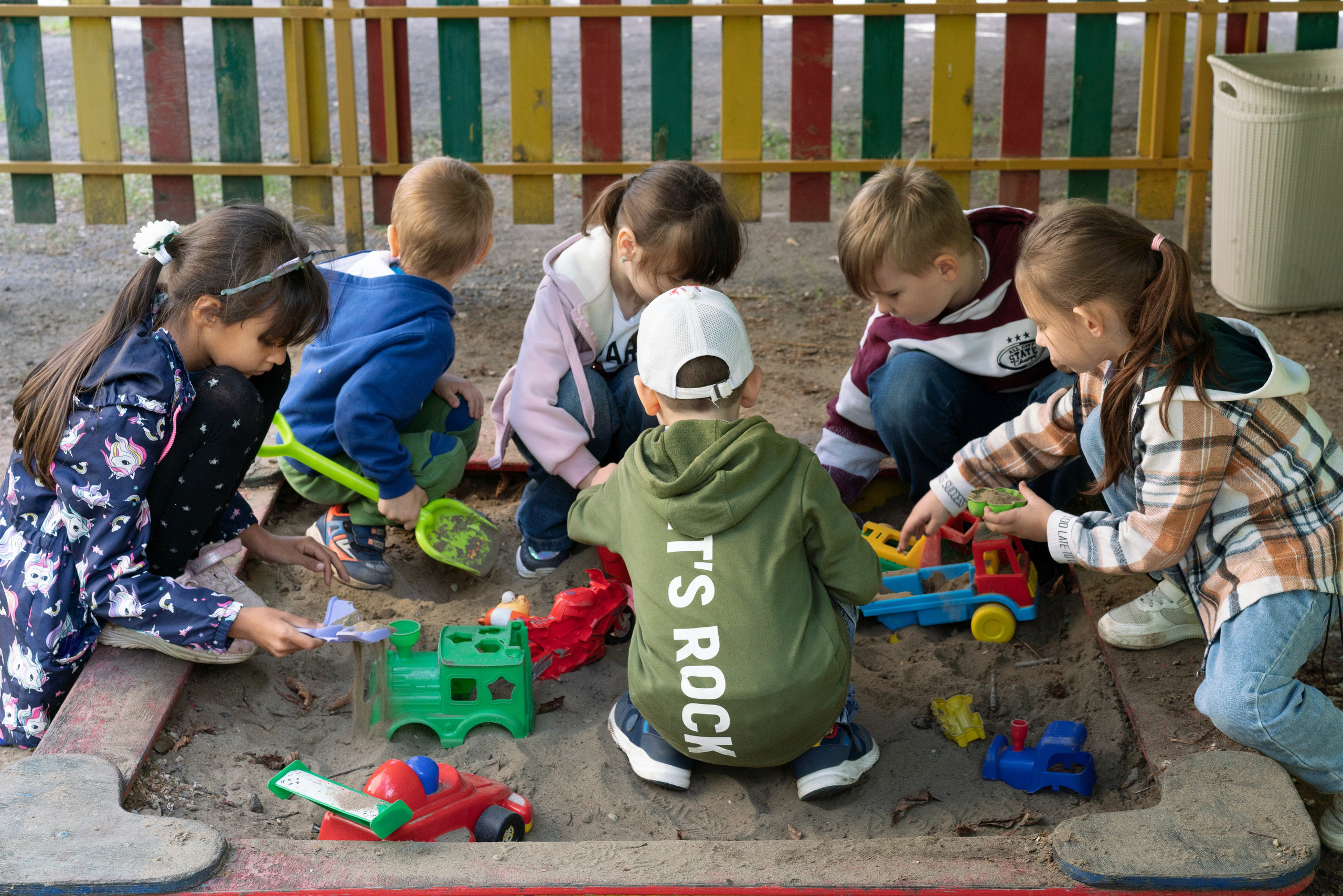 Детский сад, прогулка. Фотограф Шунова Саша