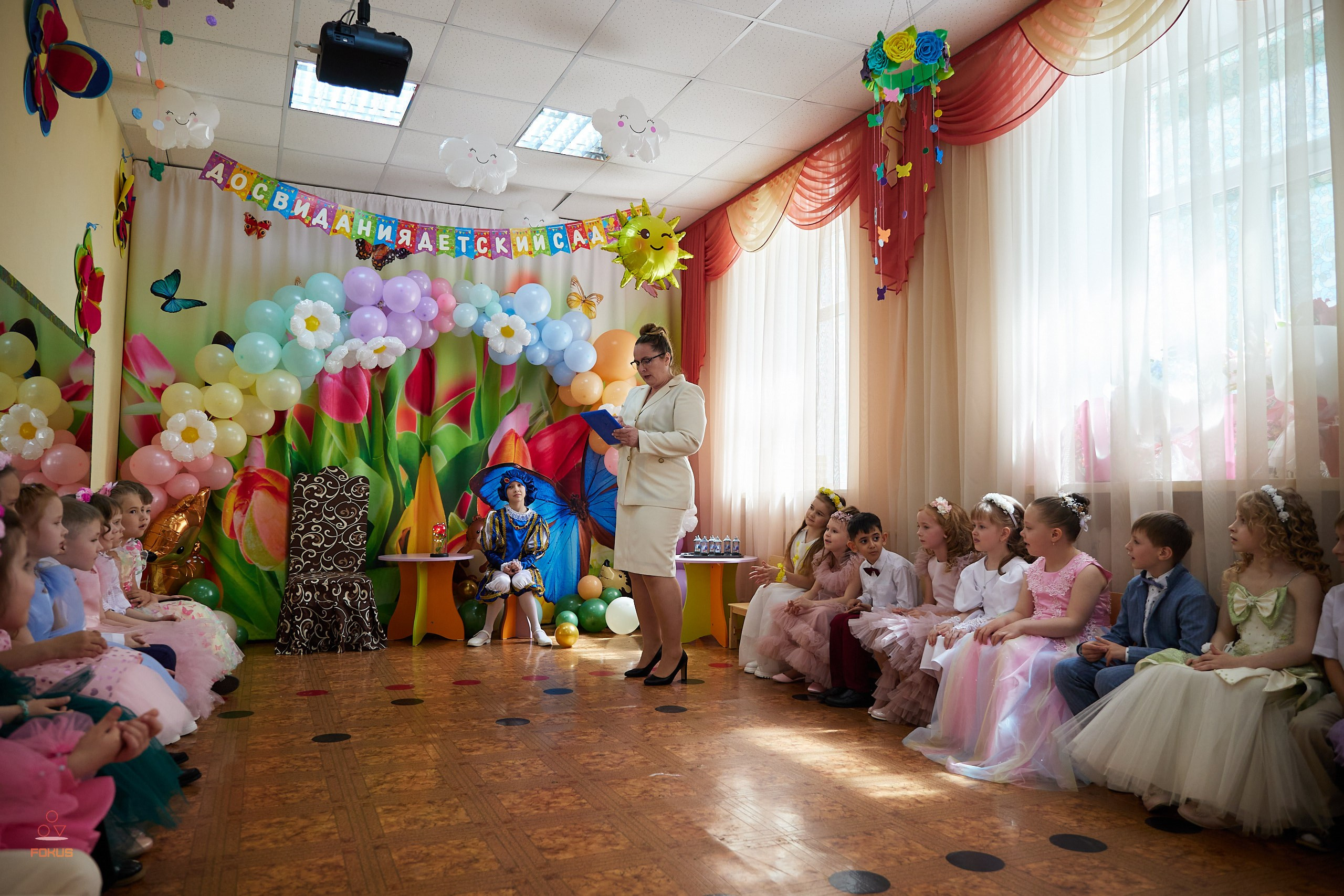 Выпускной детский сад. Спортивный фотограф Некрасов Денис