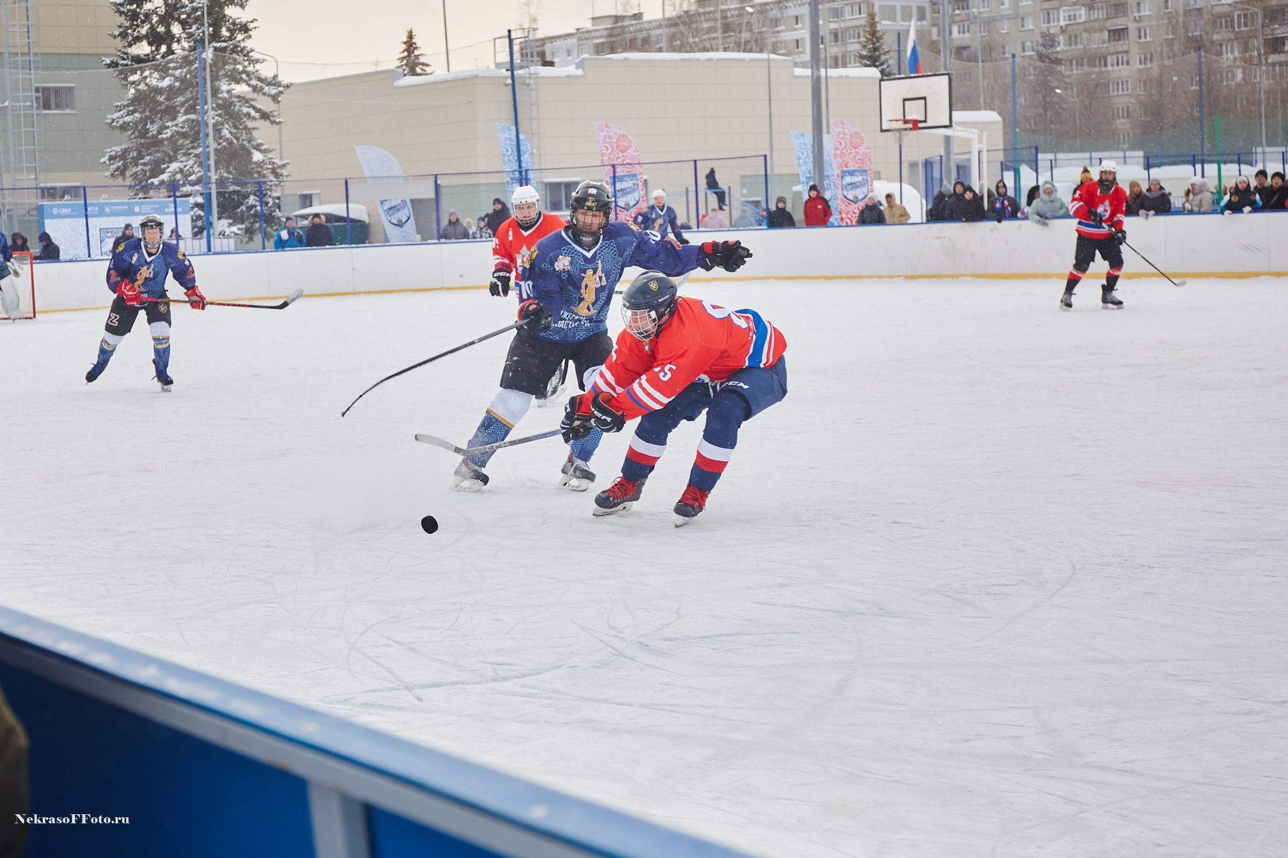Турнир по хоккею «Русская классика» в рамках Офицерской хоккейной лиги. Спортивный фотограф Некрасов Денис