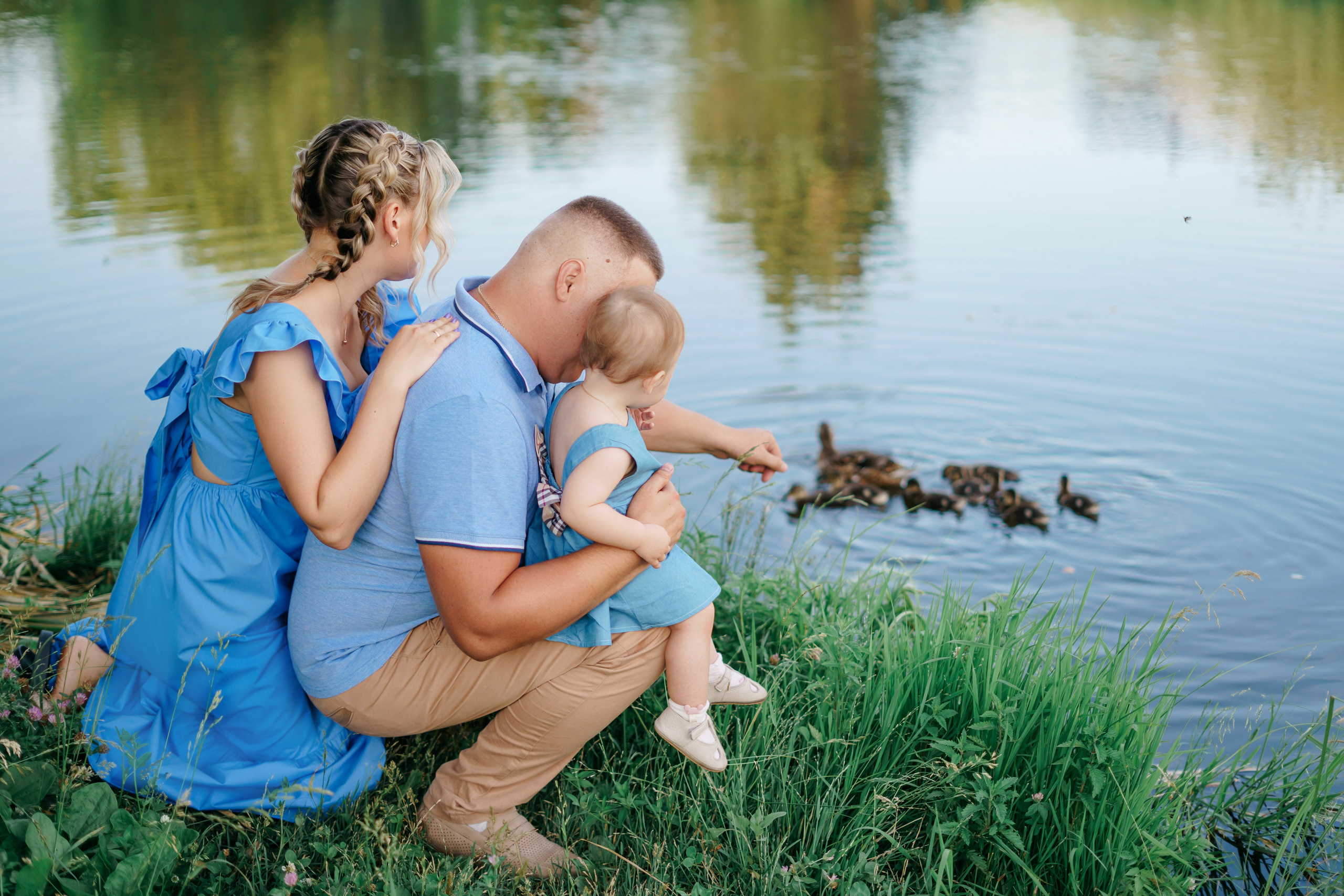 Аня, Саша и Ксюша. Учаева Екатерина Свадебный и Семейный фотограф г. Сызрань