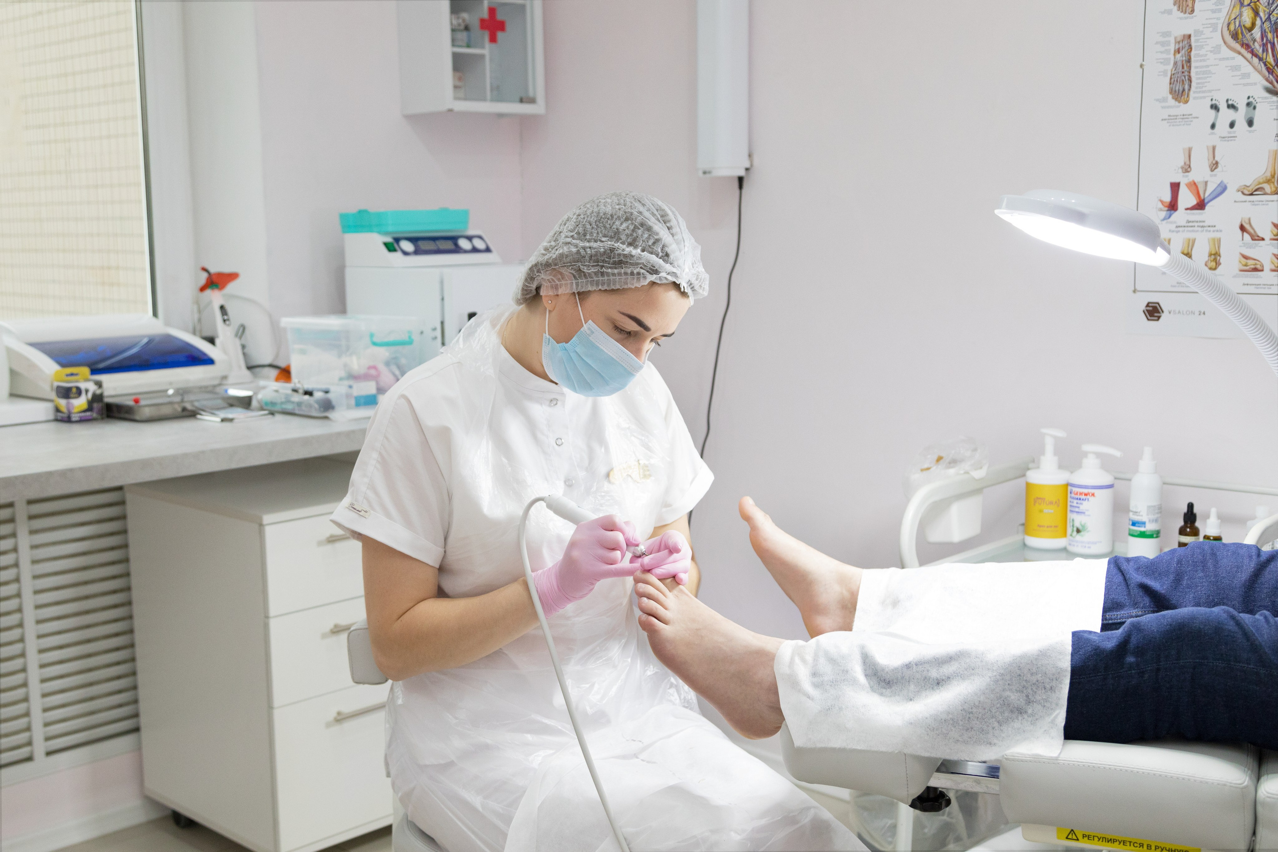 Фотосессия рабочего кабинета подолога. Детский и контент фотограф Надя Волкова Санкт-Петербург