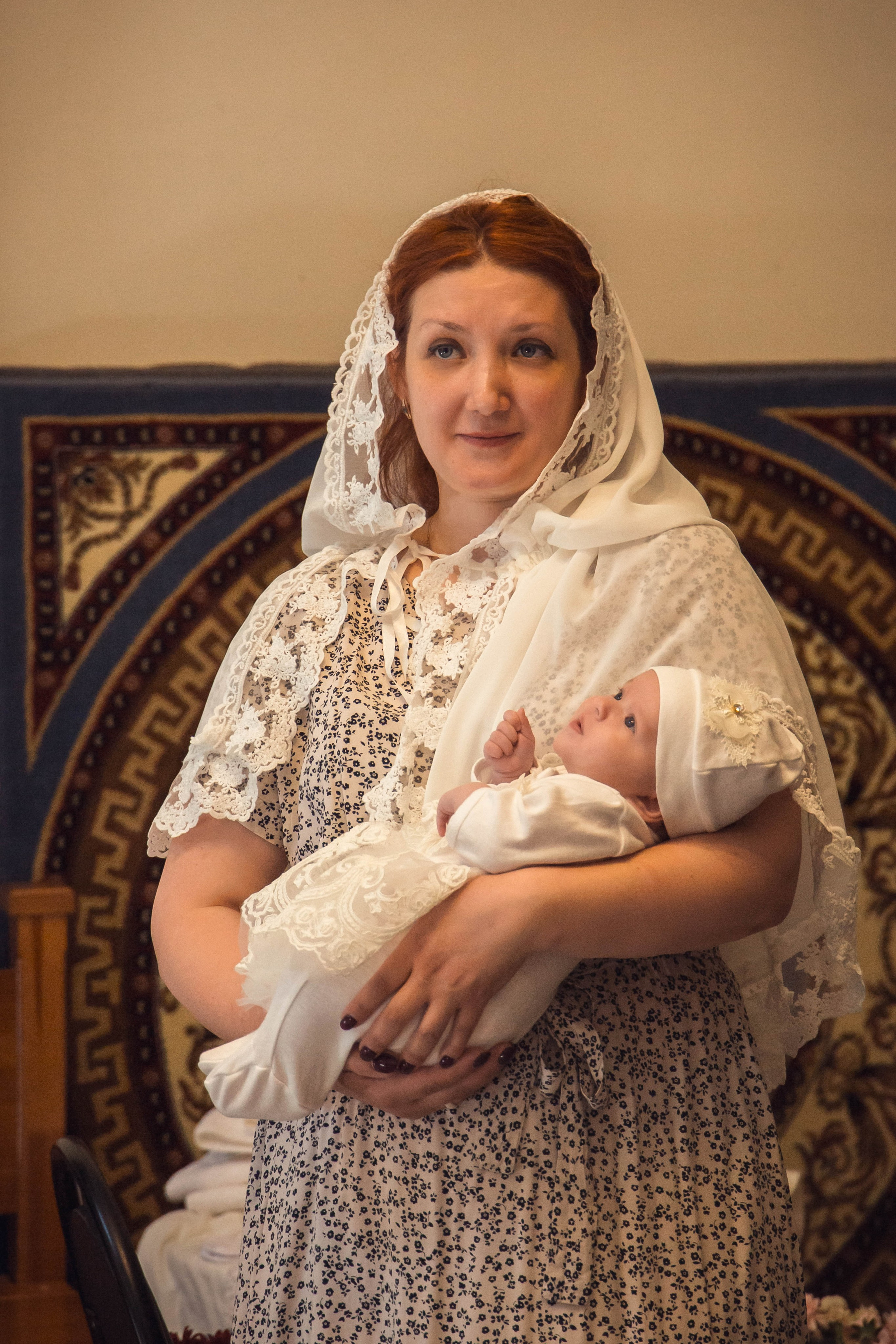 Крещение Екатерины В Казанском Девичьем монастыре