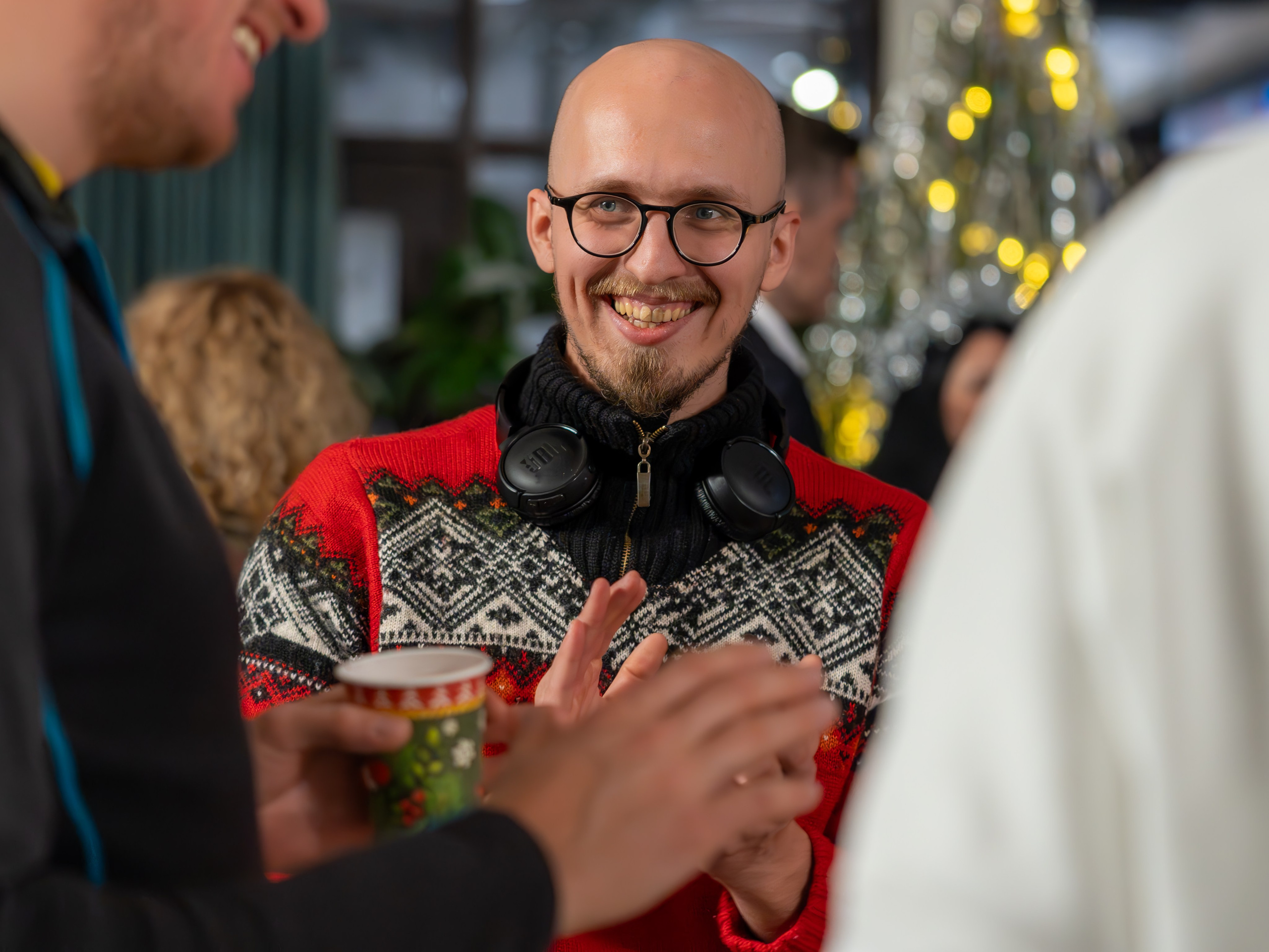 Предновогодняя встреча в пространстве Steford Hub. Репортажный фотограф в Красной Поляне и Сочи Павлюченко Екатерина