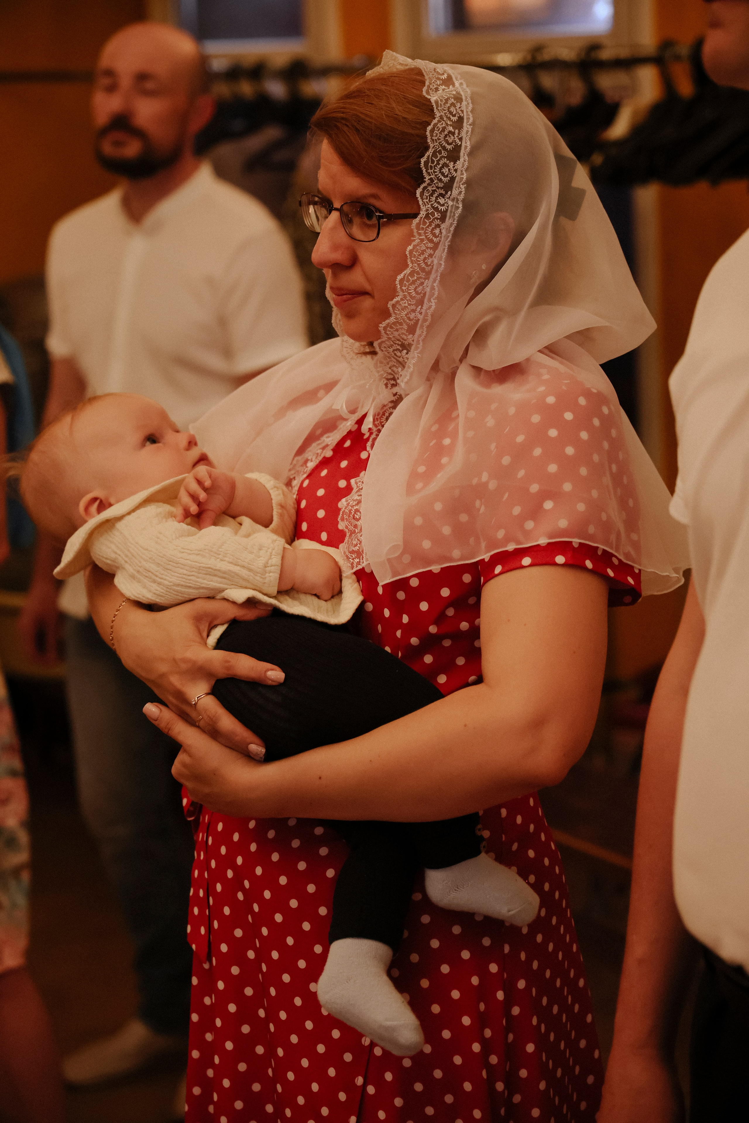 Крещение Анастасии. Фотограф новорожденных