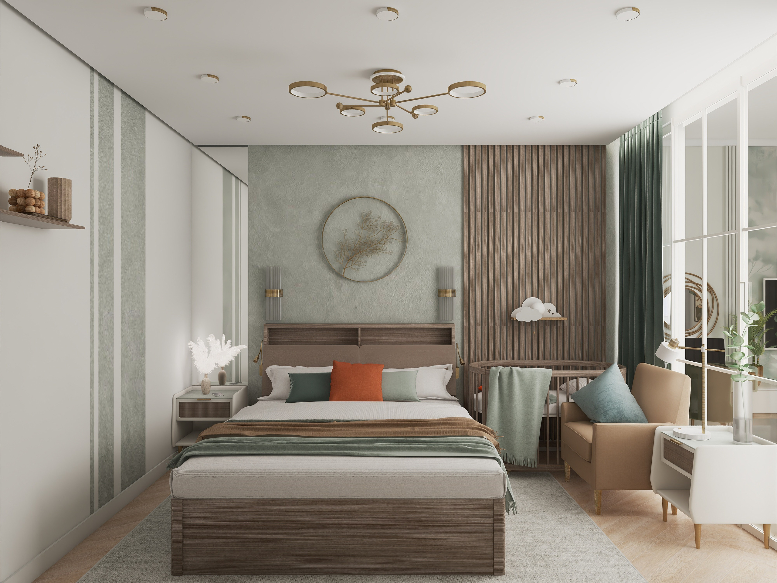 Однокомнатная квартира. Дизайнер интерьера Вишнякова Ульяна