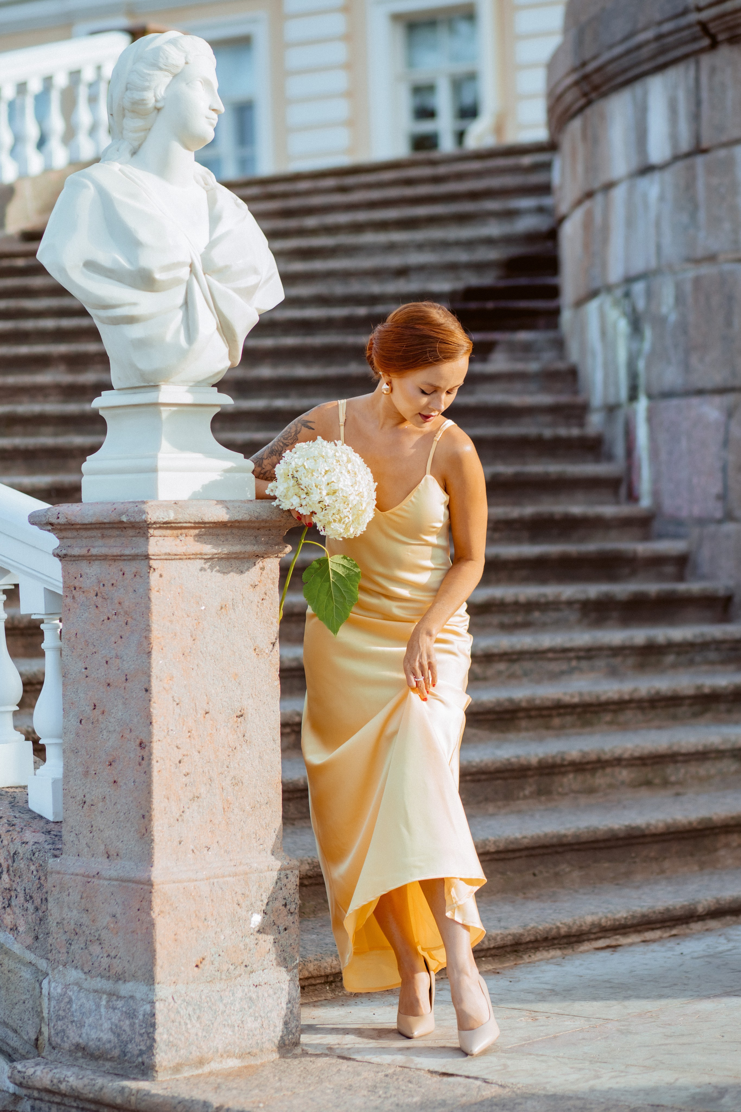 Фотосессия в парке летом Ораниенбаум