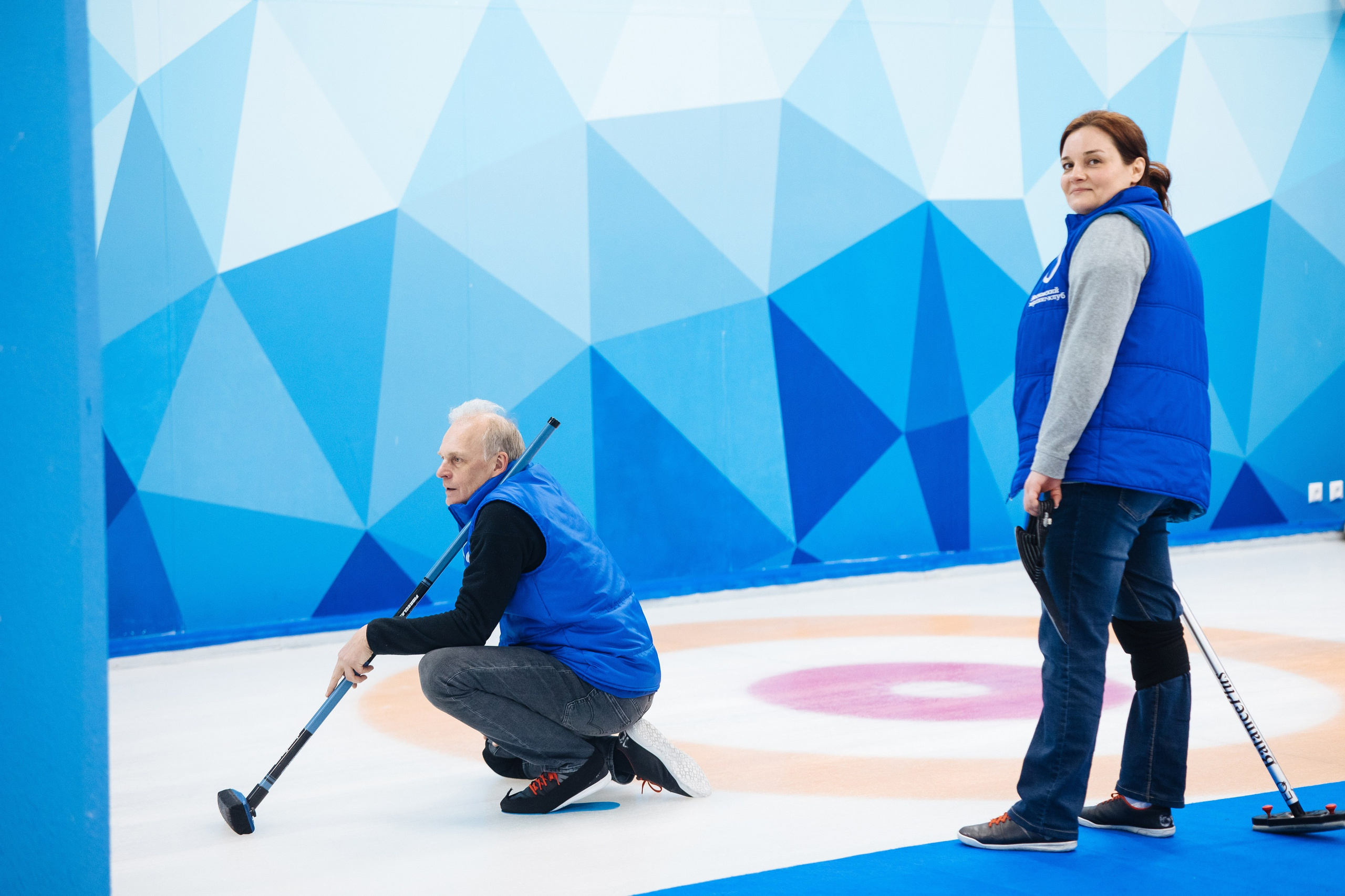 Корпоратив в кёрлинге. Свадебный и семейный фотограф Екатерина Иванова