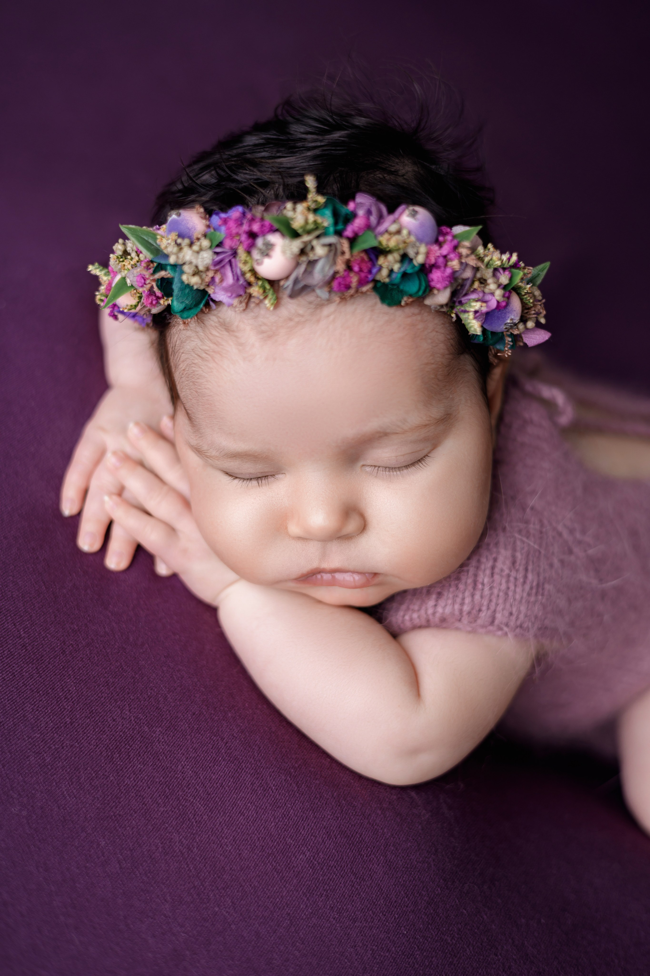 Аймира. Евгения Горбунова фотограф новорожденных в Новом Уренгое