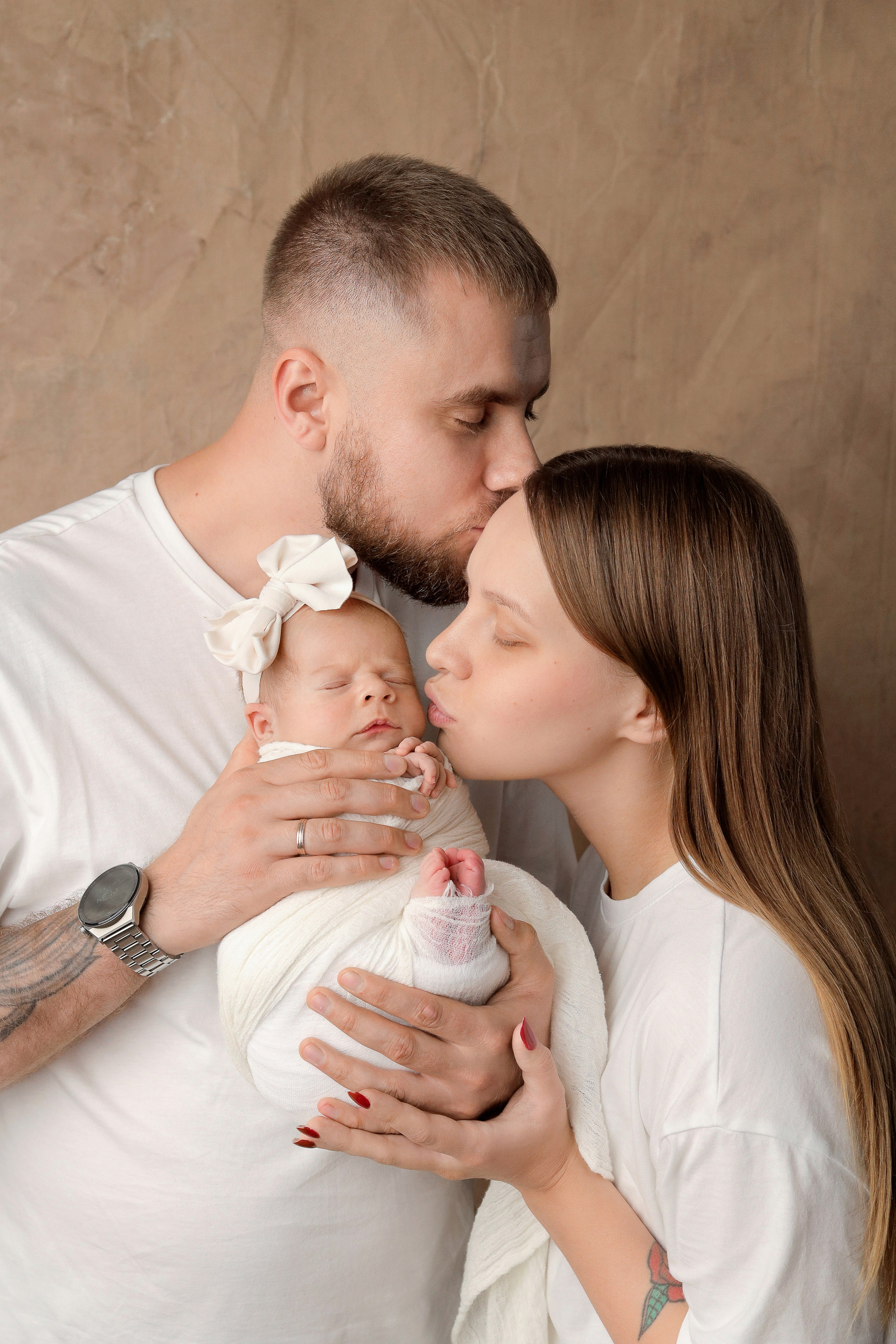Новорожденные девочки. Фотограф новорожденных в Новокузнецке Анна Горошникова