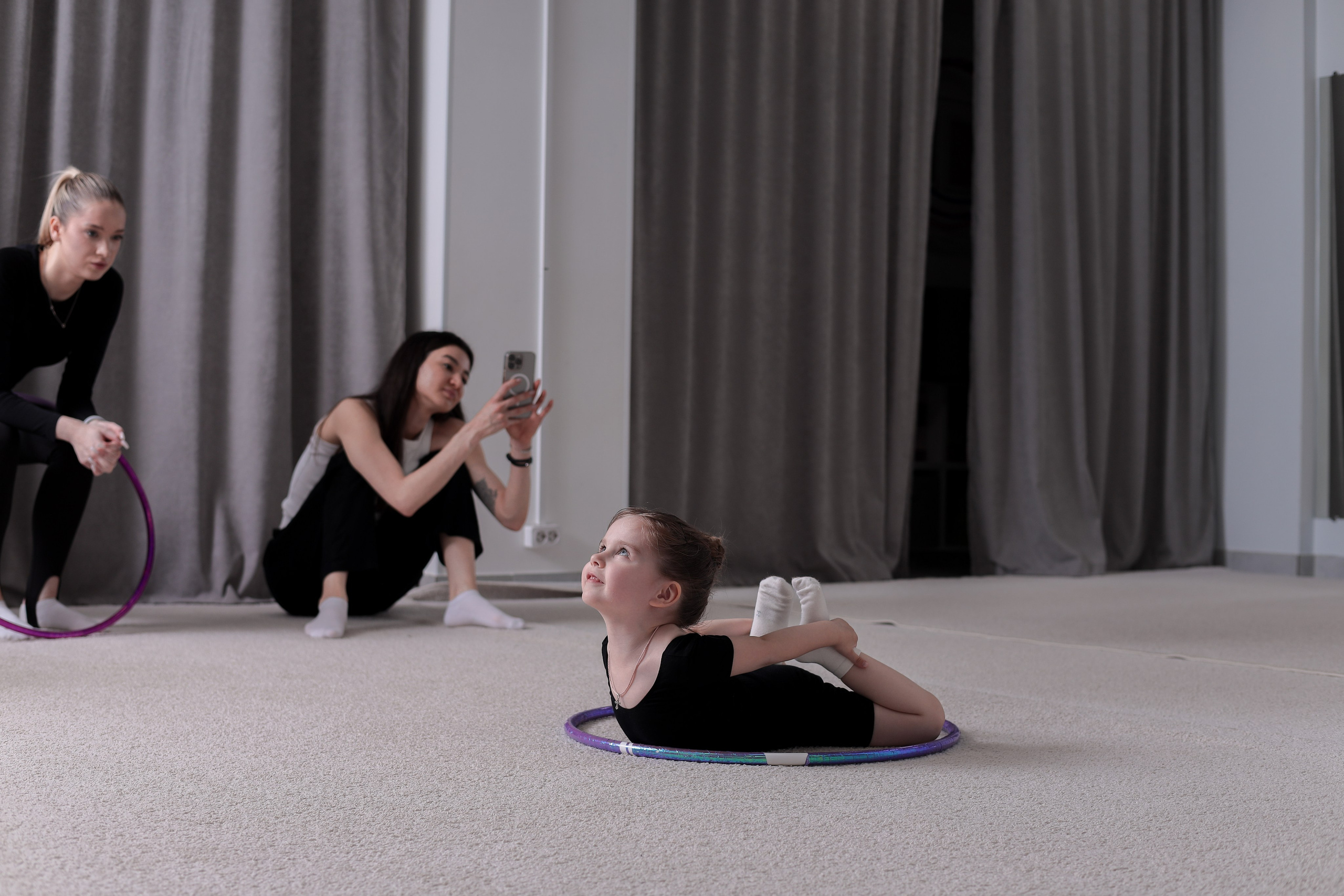 Открытый урок гимнастика. Фотограф Надршина Лилия