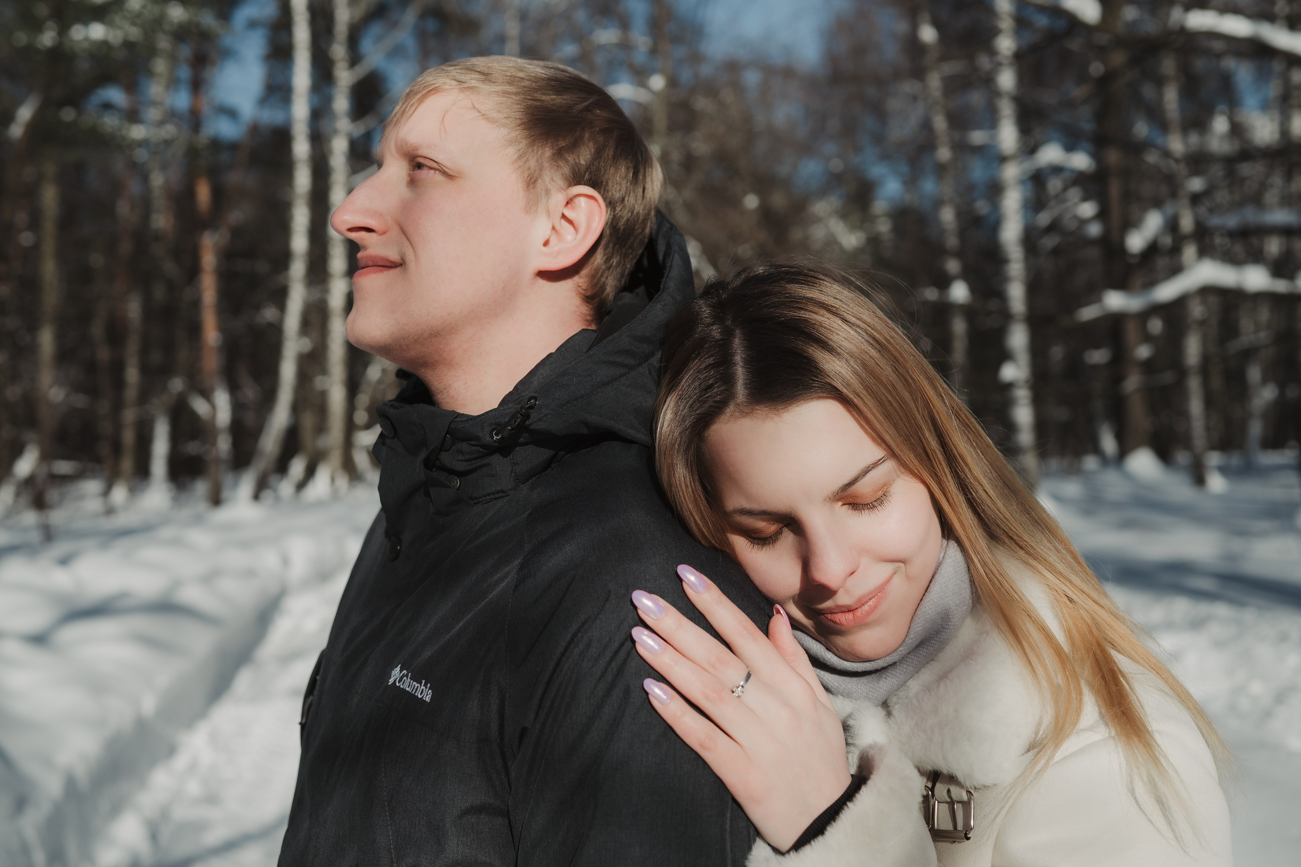 Зимняя LOVE STORY Вики, Артёма и Булочки. Семейный Фотограф в Москве Ирина Хохлова
