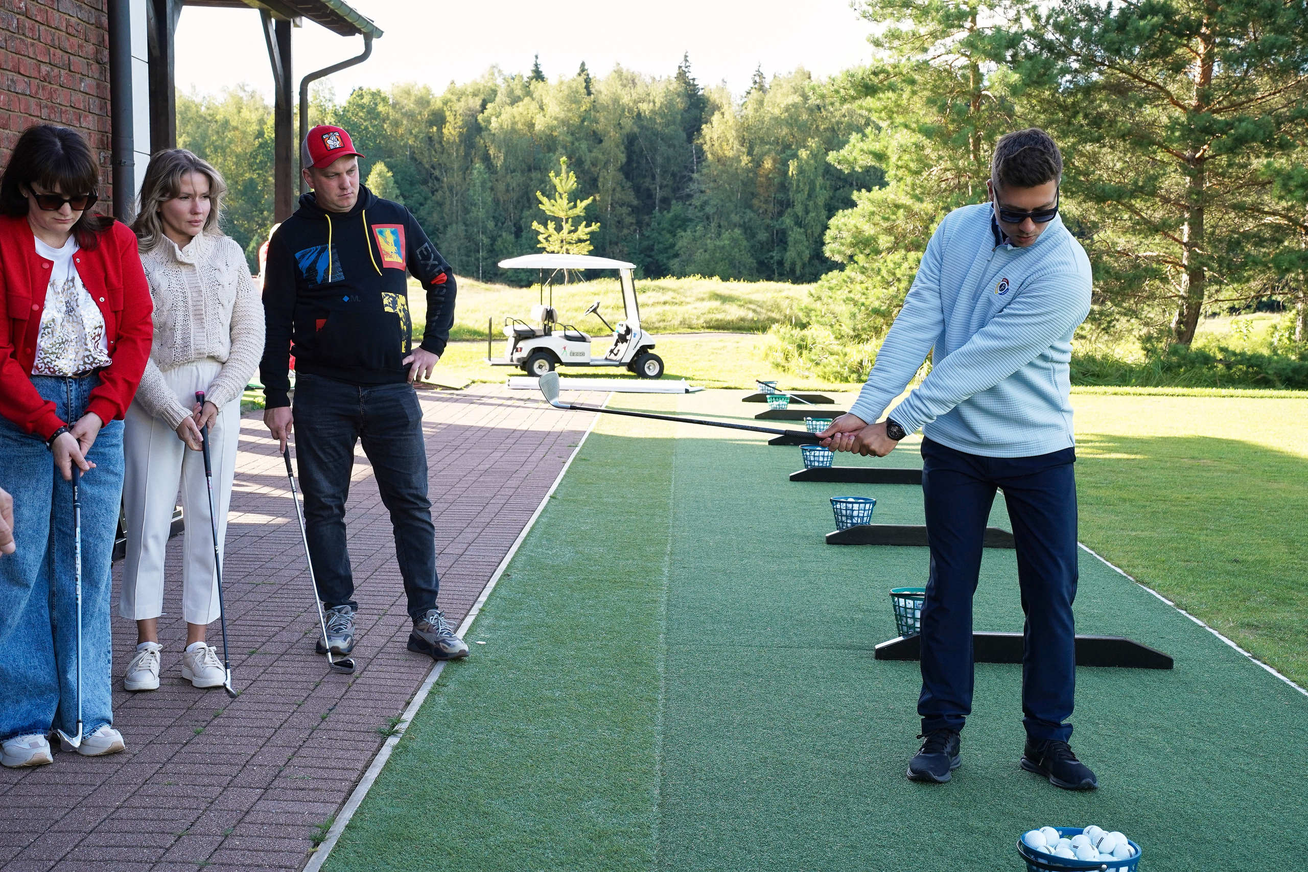 Гольф Пестово X OLIMBET. Фотограф