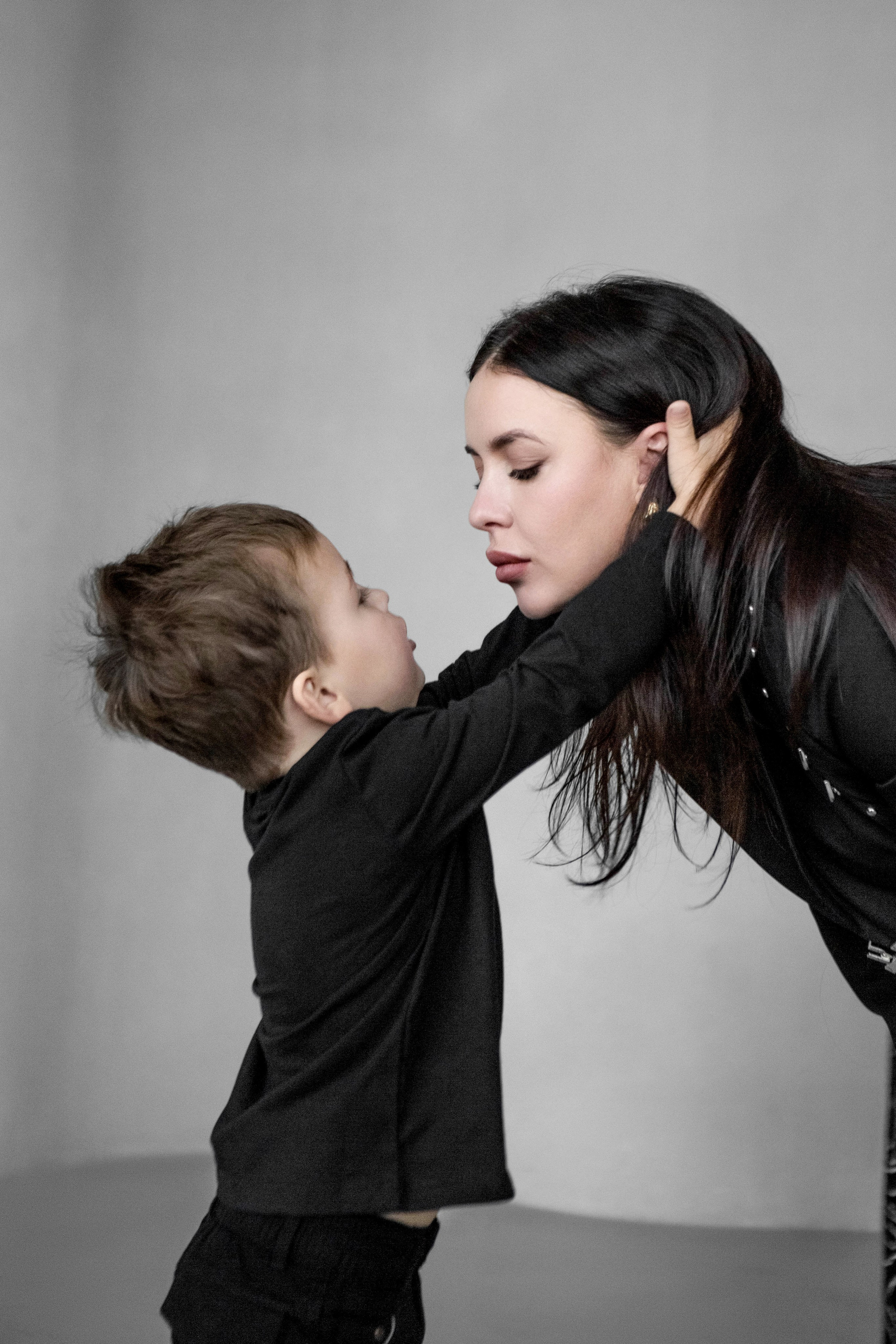 Мама и сыновья. Фотограф Екатерина Голицына