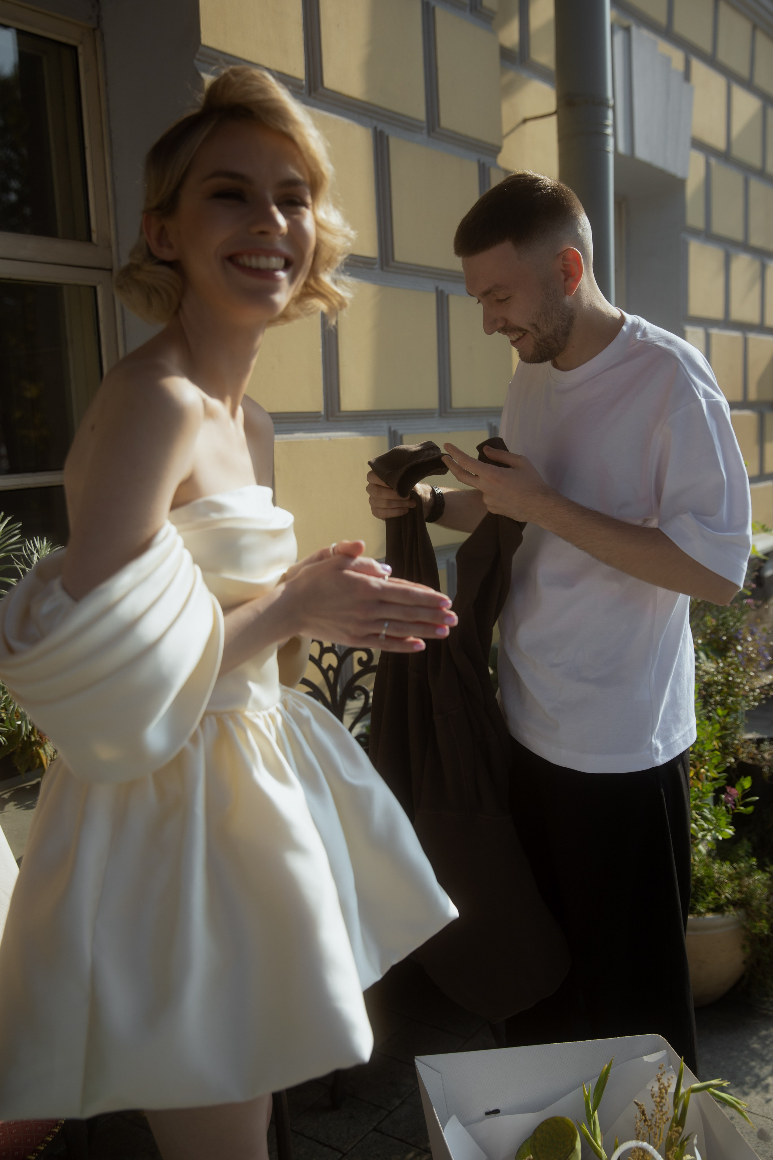 Анна и Никита, роспись и прогулка в Москве. Фотограф в Москве Екатерина Черненко