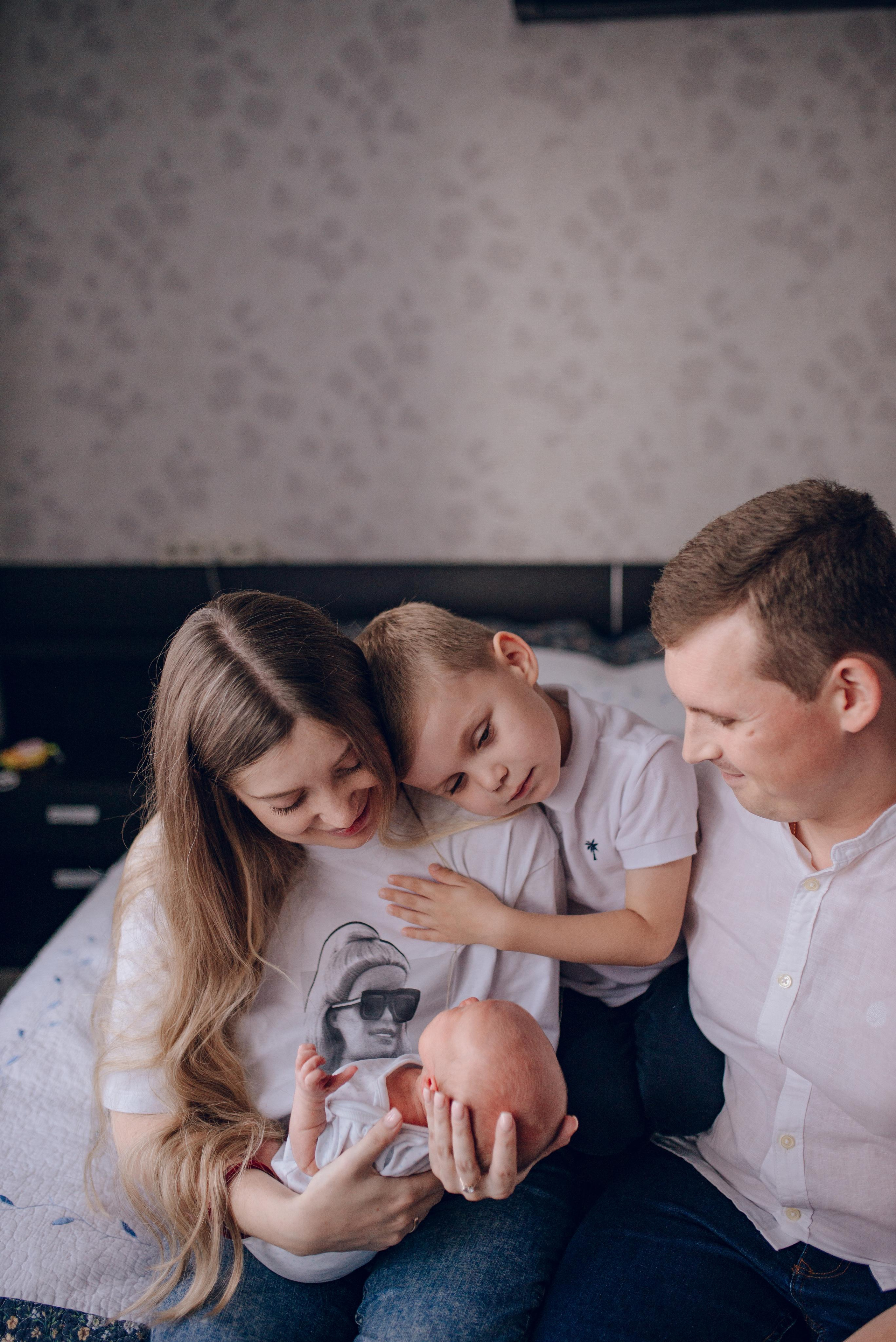 Наталья, Максим, Марк и Лев. Семейный фотограф в Москве Лилия Лебедева