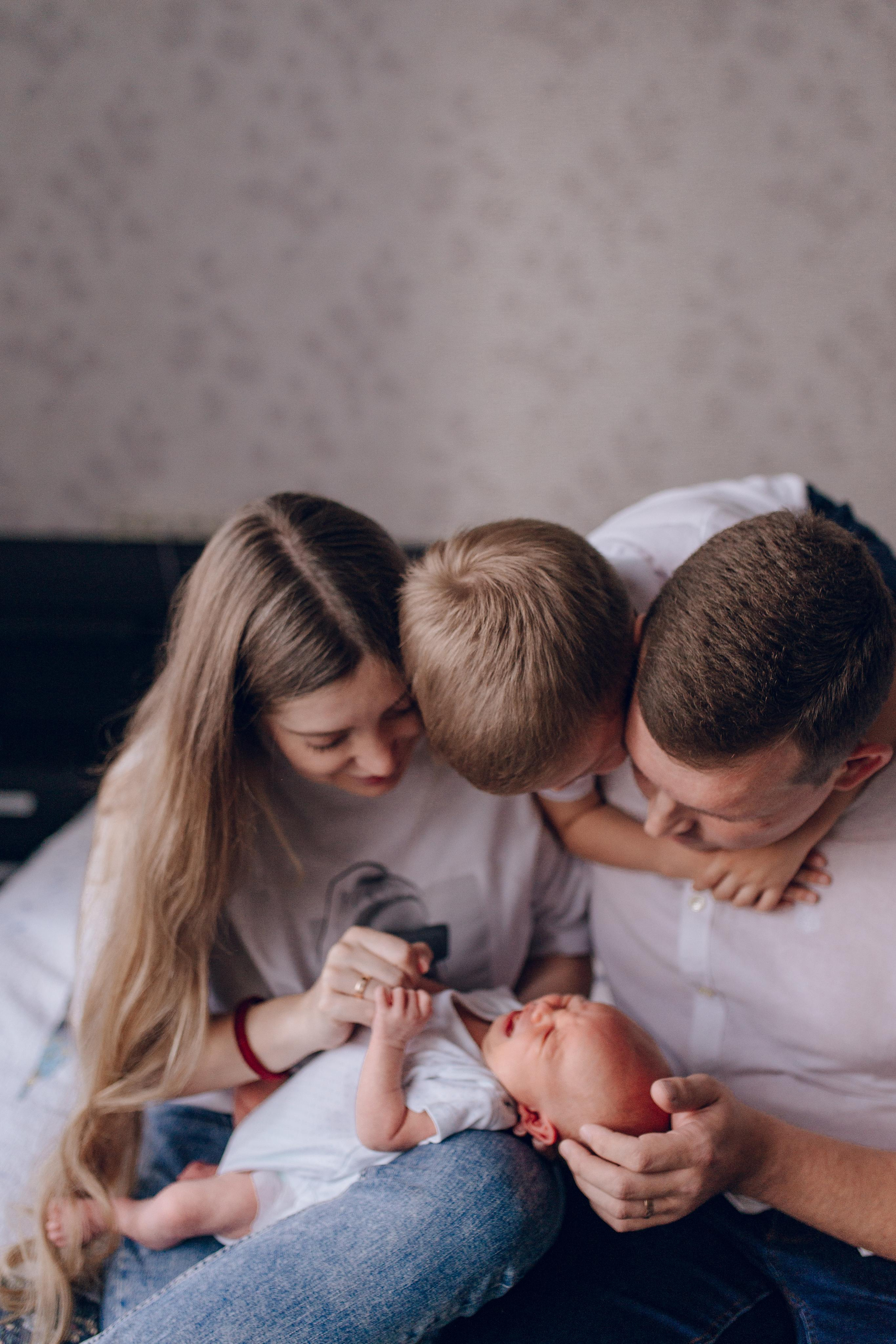 Наталья, Максим, Марк и Лев. Семейный фотограф в Москве Лилия Лебедева