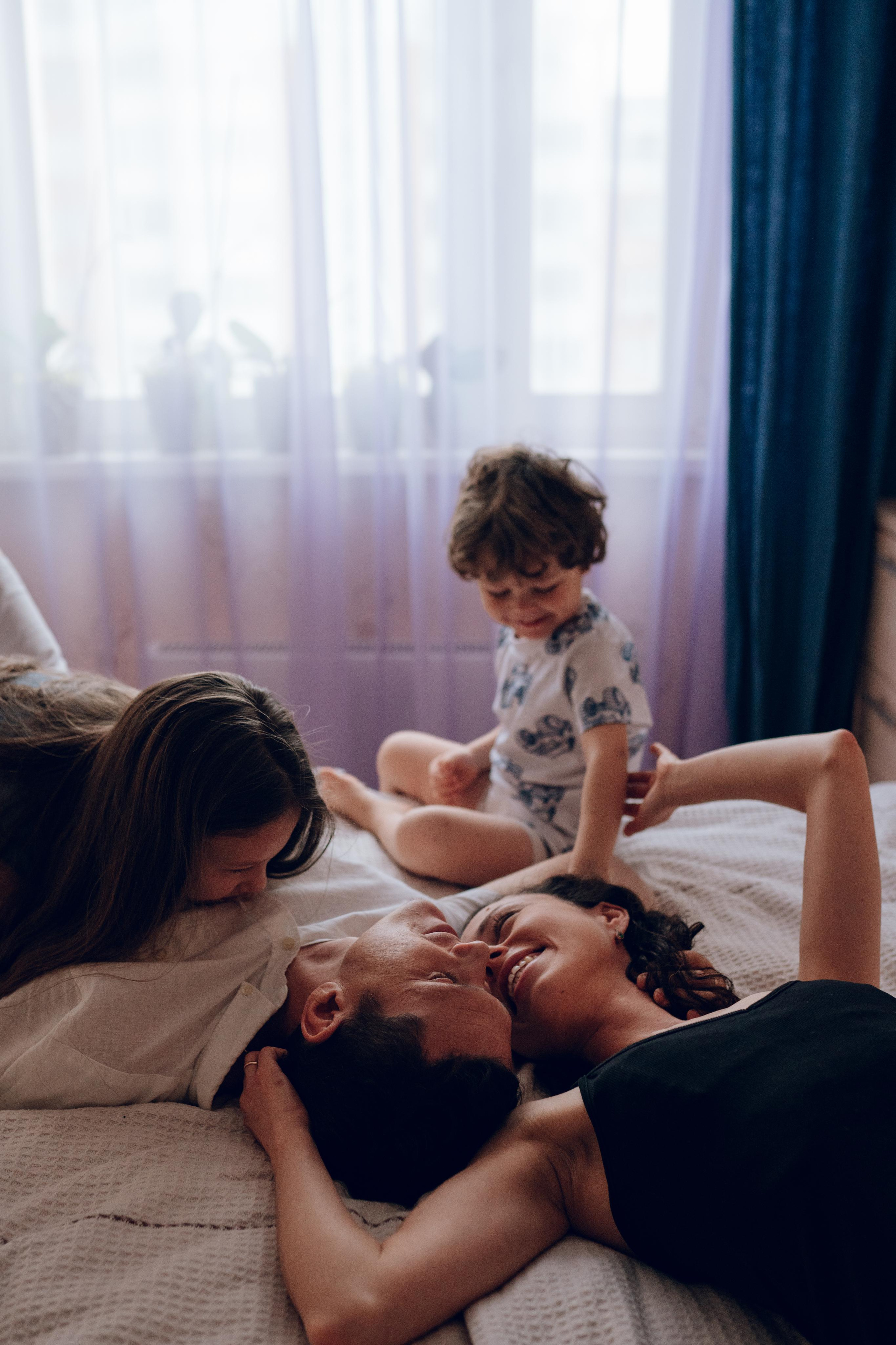 Елена, Михаил и Маркуша. Семейный фотограф в Москве Лилия Лебедева