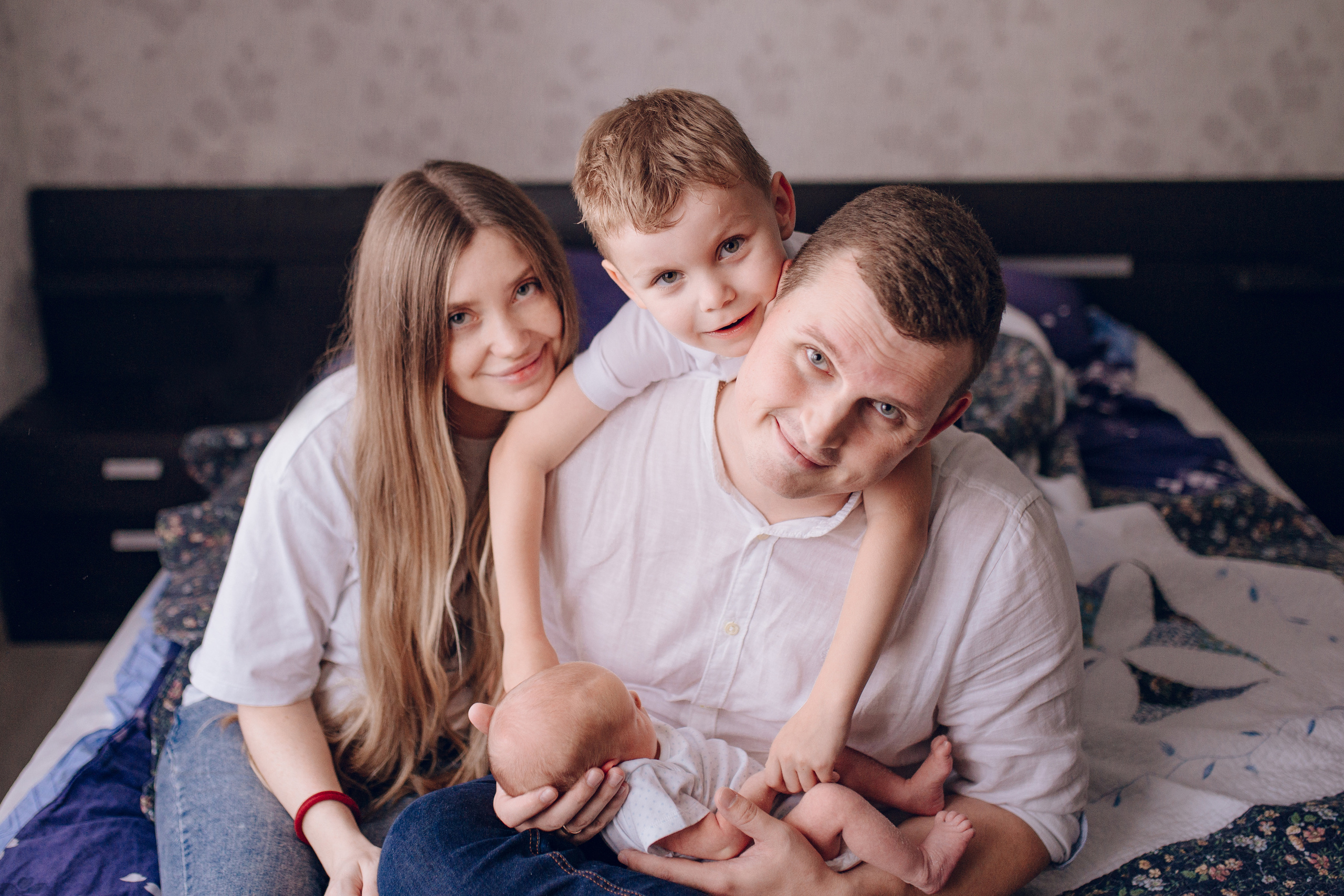 Наталья, Максим, Марк и Лев. Семейный фотограф в Москве Лилия Лебедева