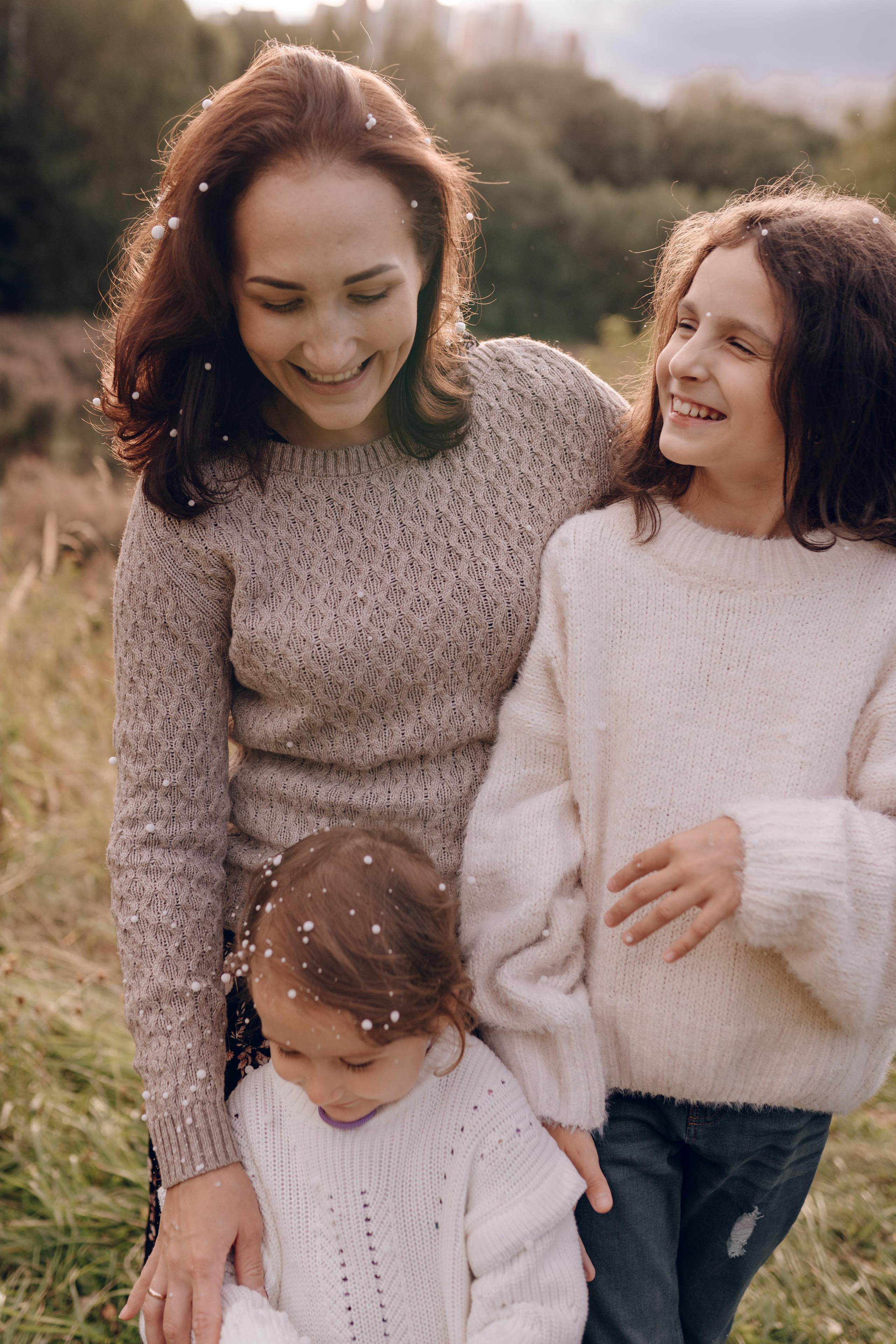 Оля, Полина и Соня. Семейный фотограф в Москве Лилия Лебедева